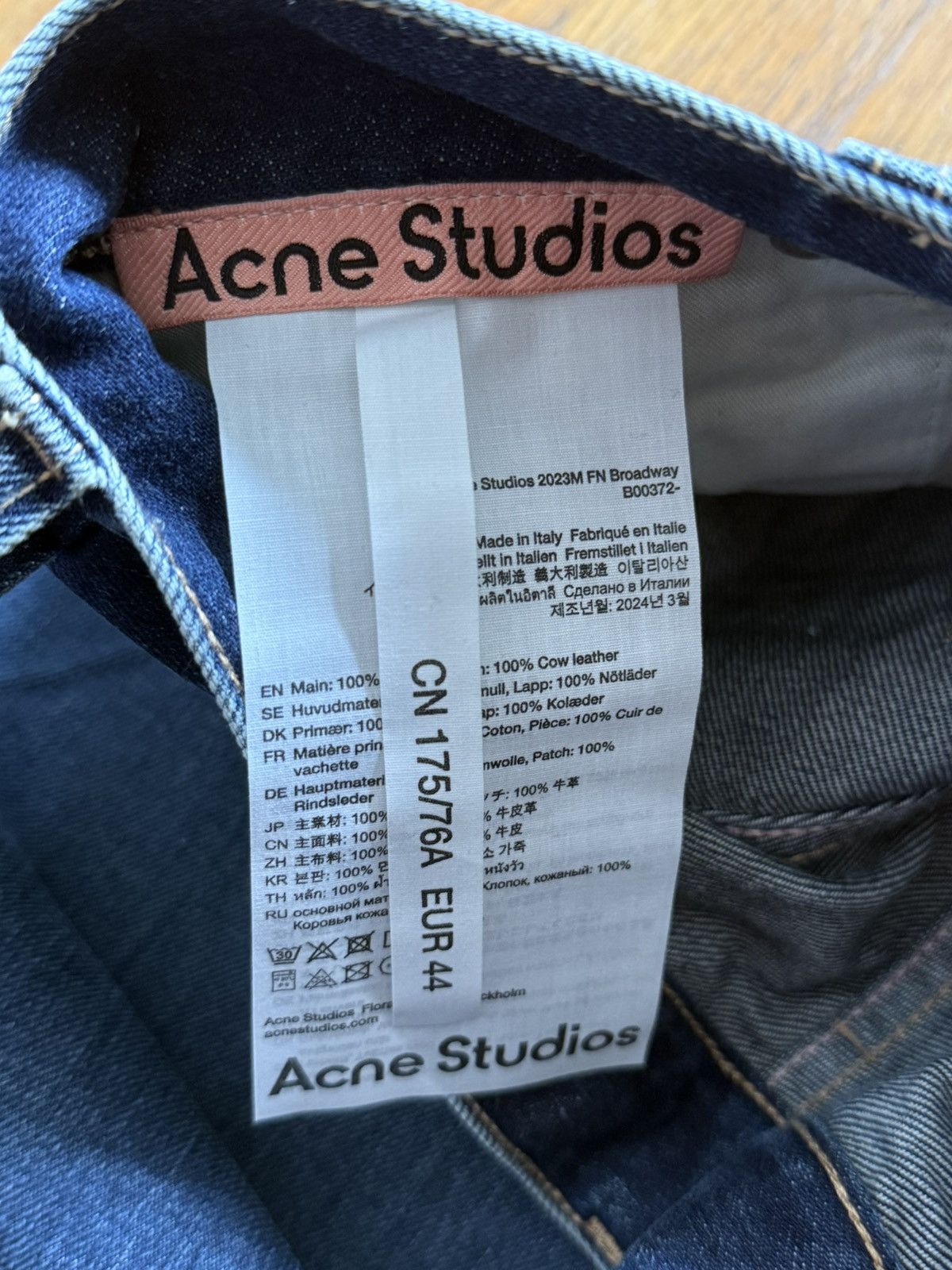 Acne Studios NWT - 2023M Broadway Size US 28 / EU 44 - 6 Thumbnail