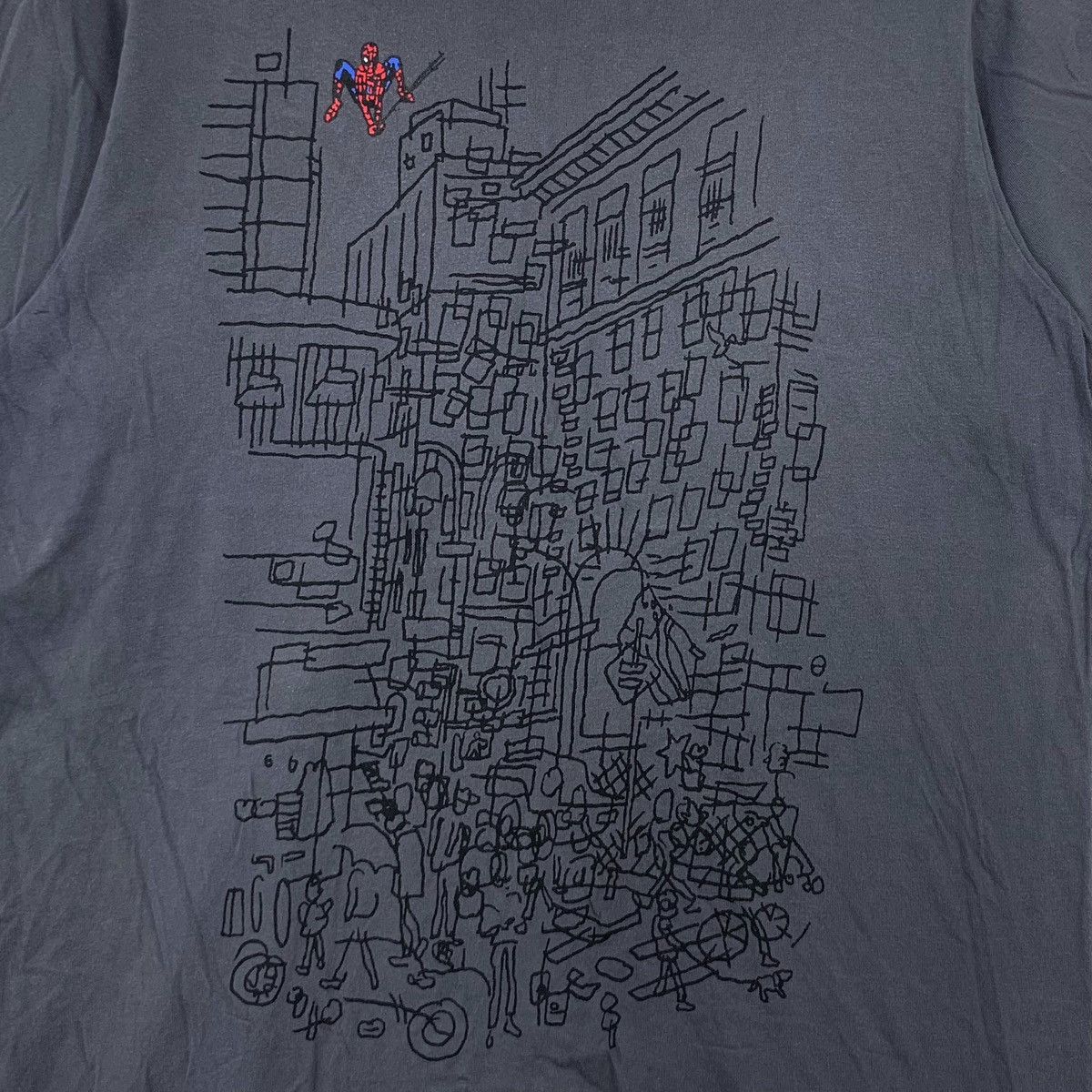 Marvel Comics × Uniqlo MARVEL x UNIQLO x JASON POLAN Spiderman New York Tee Shirt Size L / US 10 / IT 46 - 3 Thumbnail