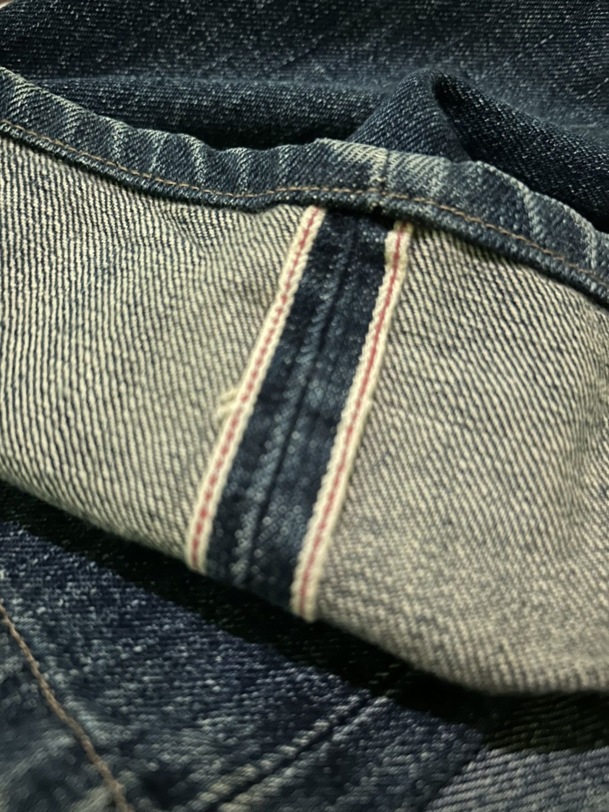 Kapital Vintage Edwin 505z Selvedge Distressed Denim Jeans Size US 29 - 3 Thumbnail
