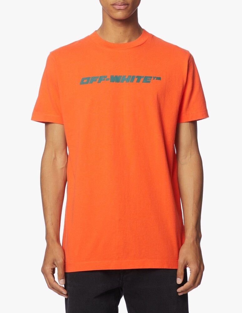 Off-White Orange Trellis Worker Logo T-shirt Size US XL / EU 56 / 4 - 3 Thumbnail