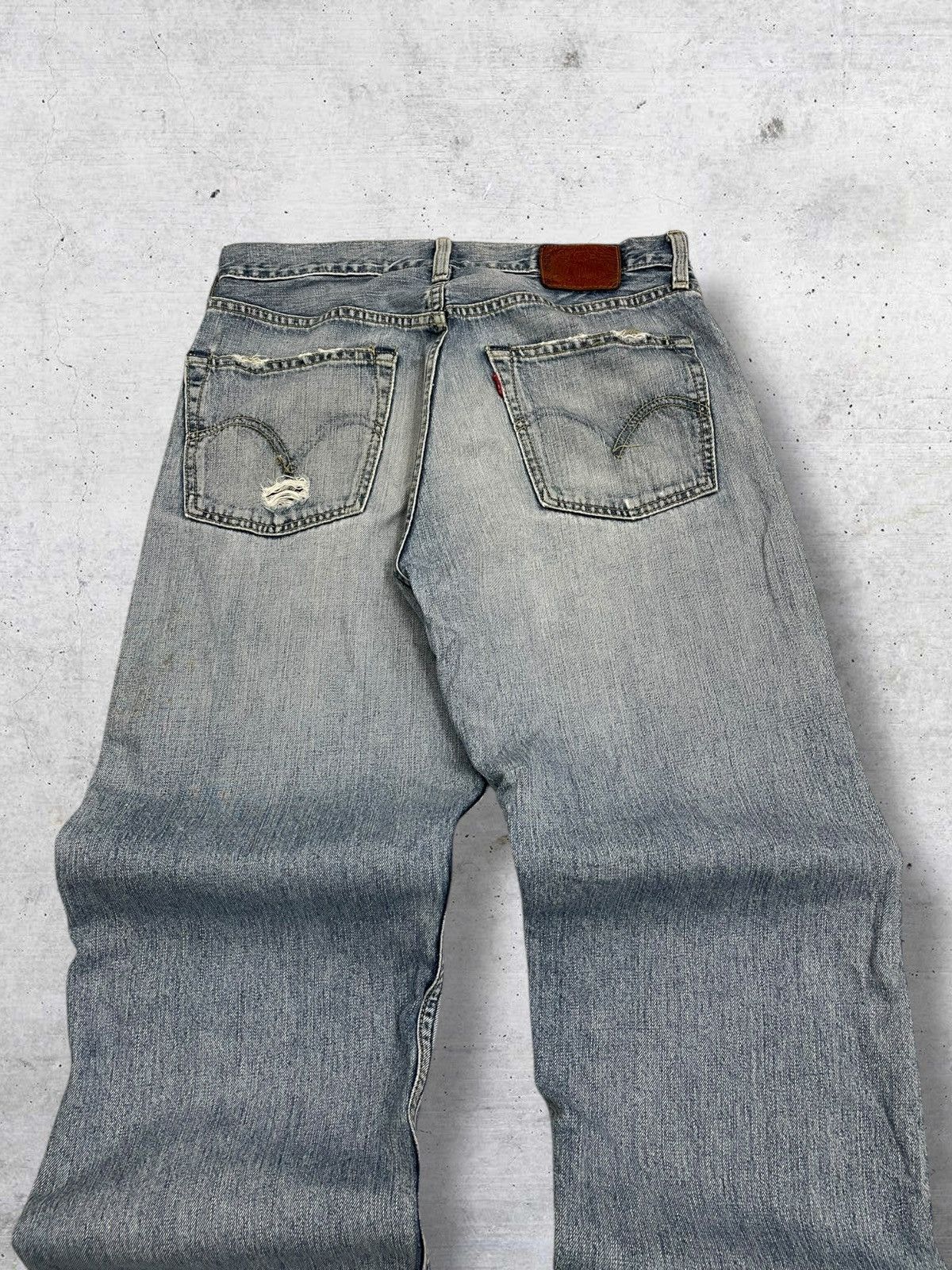 Levi's Vintage Clothing VINTAGE 503 LEVIS USA DESIGNER 90S OLD DISTRESSED OG DENIM Size US 31 - 12 Thumbnail