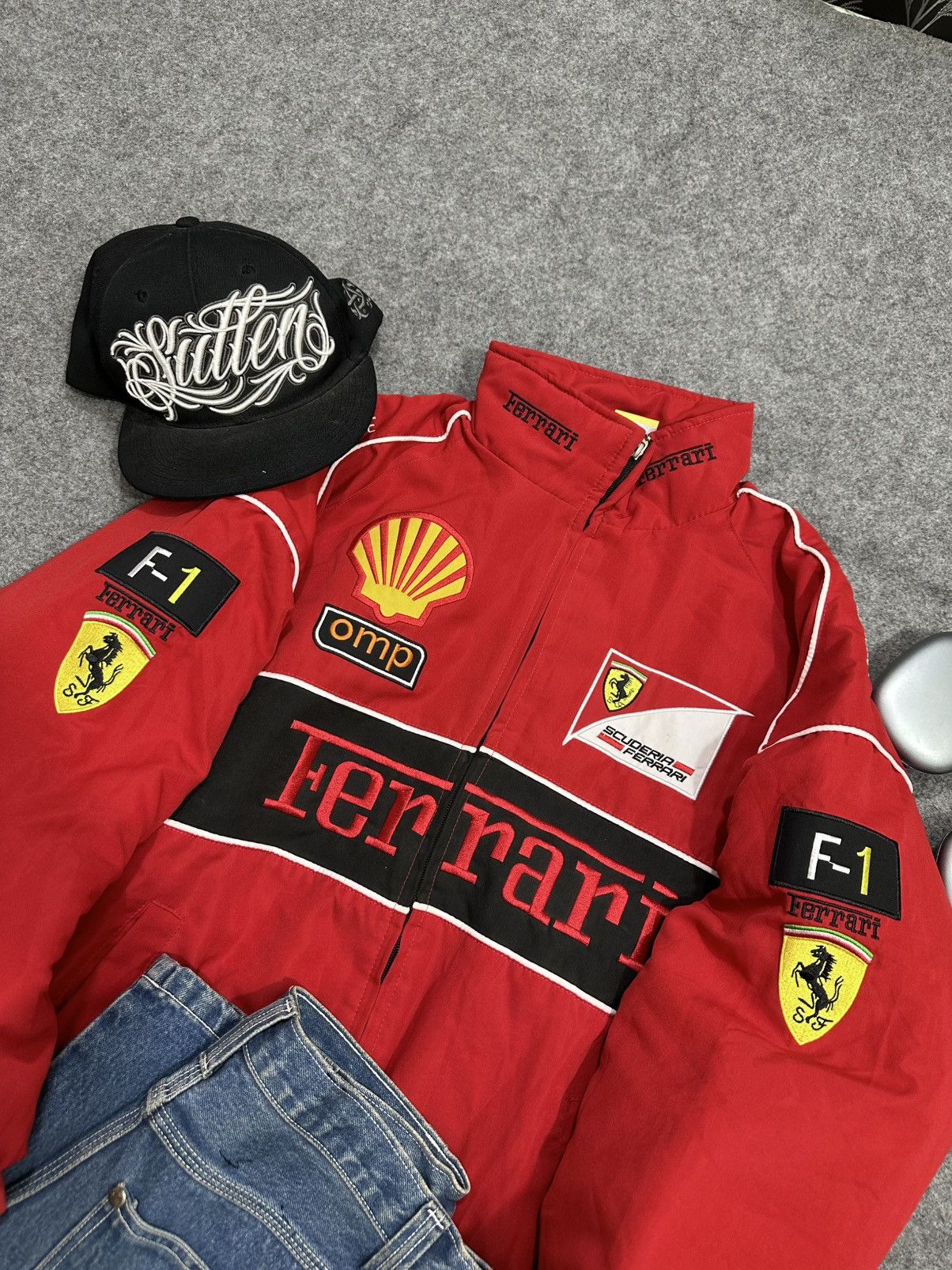 Ferrari Crazy Ferrari Racing Jacket 🏎️🏁 Size US M / EU 48-50 / 2 - 5 Thumbnail