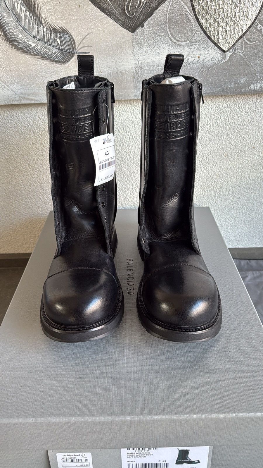 Balenciaga Balenciaga Truck laceup boot Size US 10 / EU 43 - 4 Thumbnail
