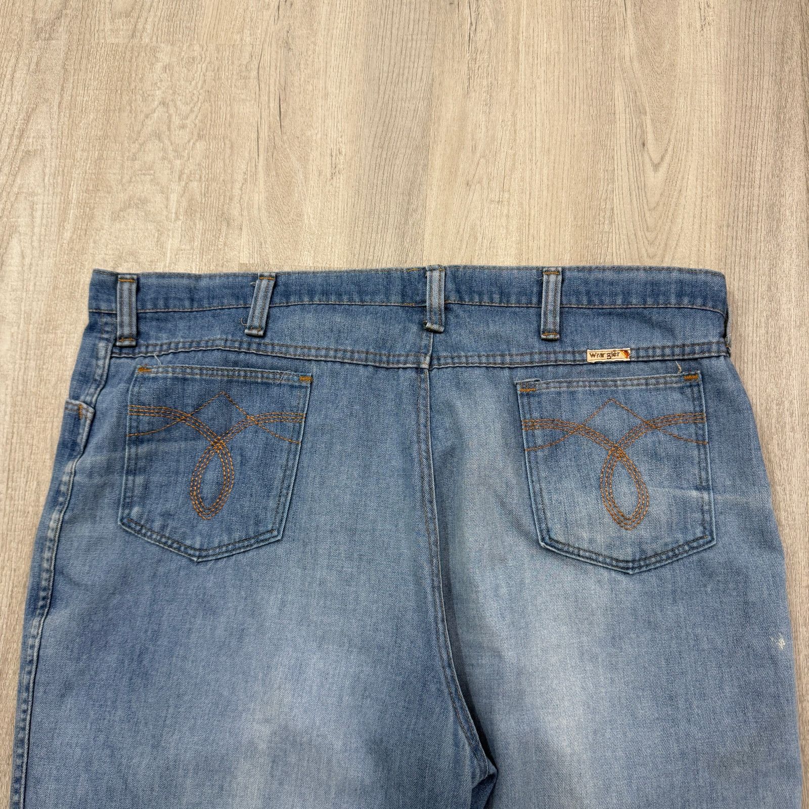 Wrangler Vintage Wrangler Jeans Men's 42 Short (Fits 42x25) Blue Size US 42 / EU 58 - 8 Thumbnail
