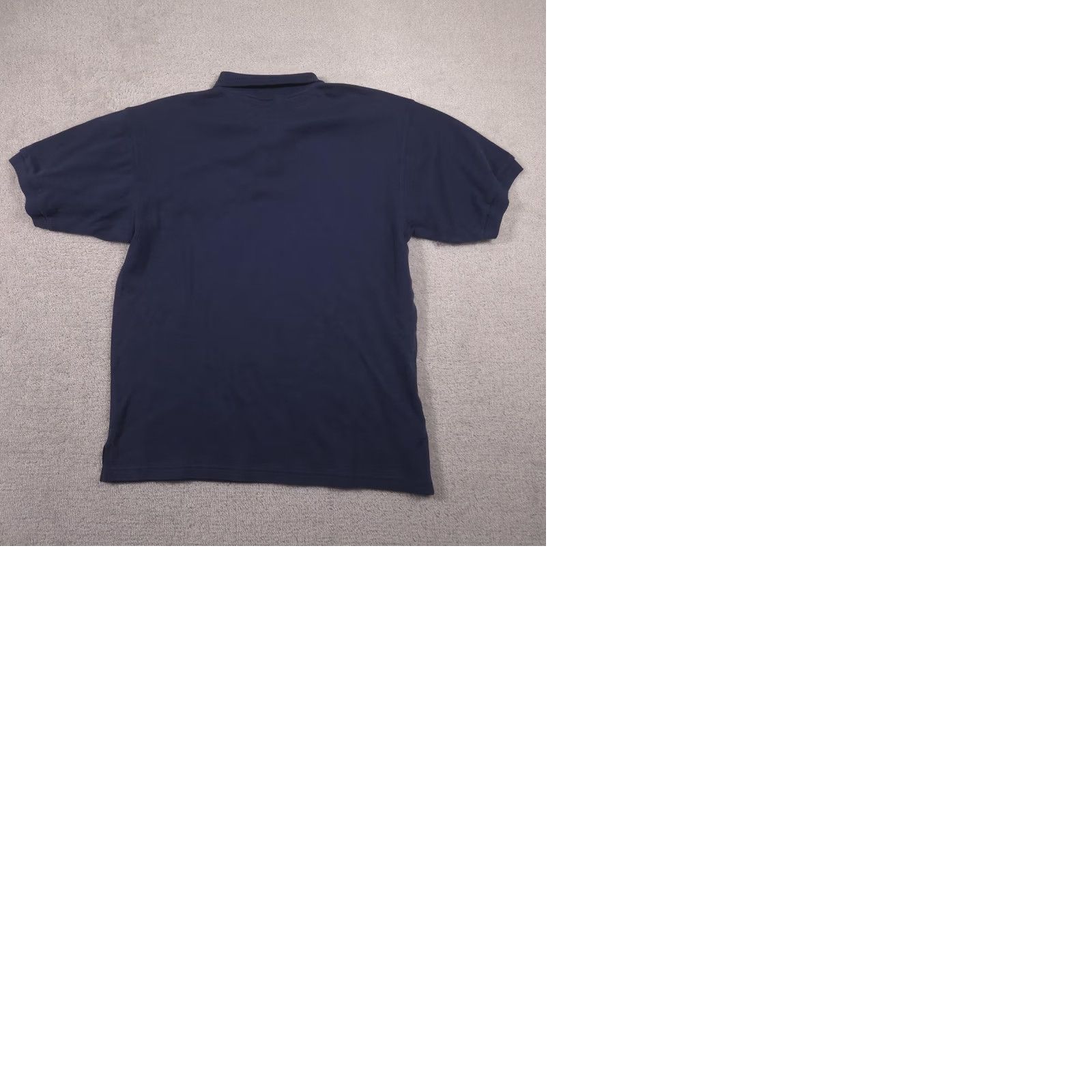 Arrow Arrow Tournament Polo Shirt Mens M Blue Textured Stripe Knit Pocket Casual Size US M / EU 48-50 / 2 - 9 Thumbnail