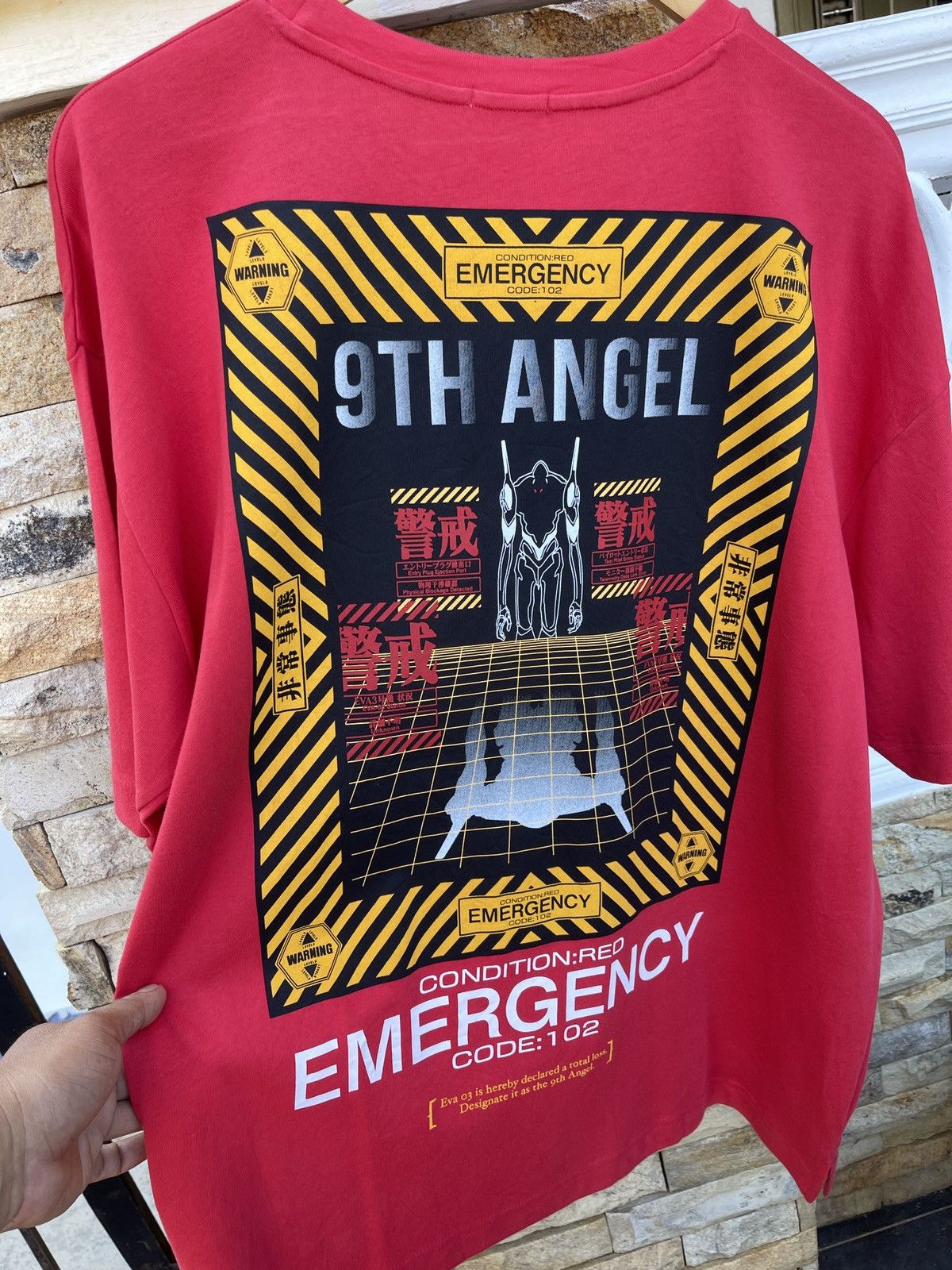 Rare🔥Neon Genesis Evangelion Japanese Anima Eva 03 T-Shirt