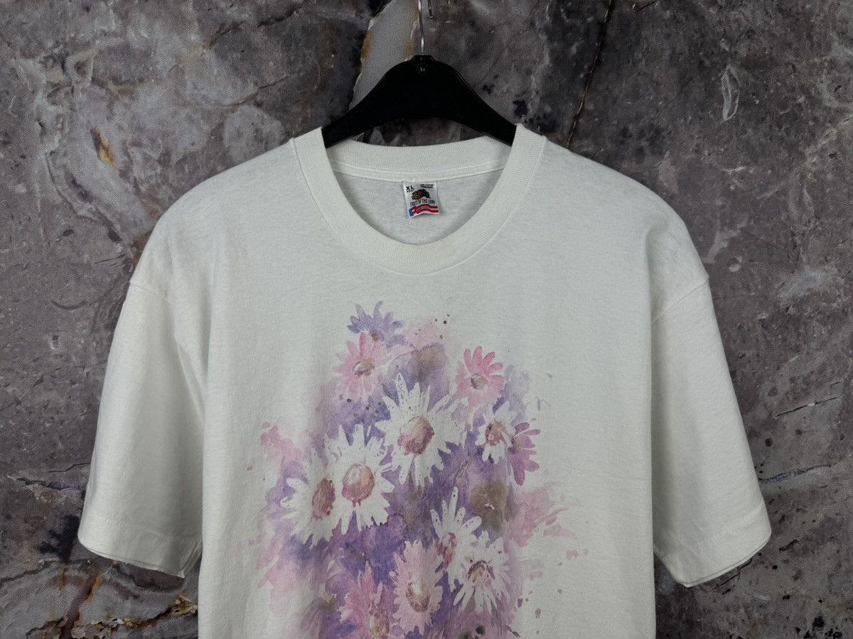 Flower Mountain × Fruit Of The Loom × Vintage Men’s Fruit of the Loom T-Shirt 1992 Soft As A Grape Size XL Size US XL / EU 56 / 4 - 2 Thumbnail