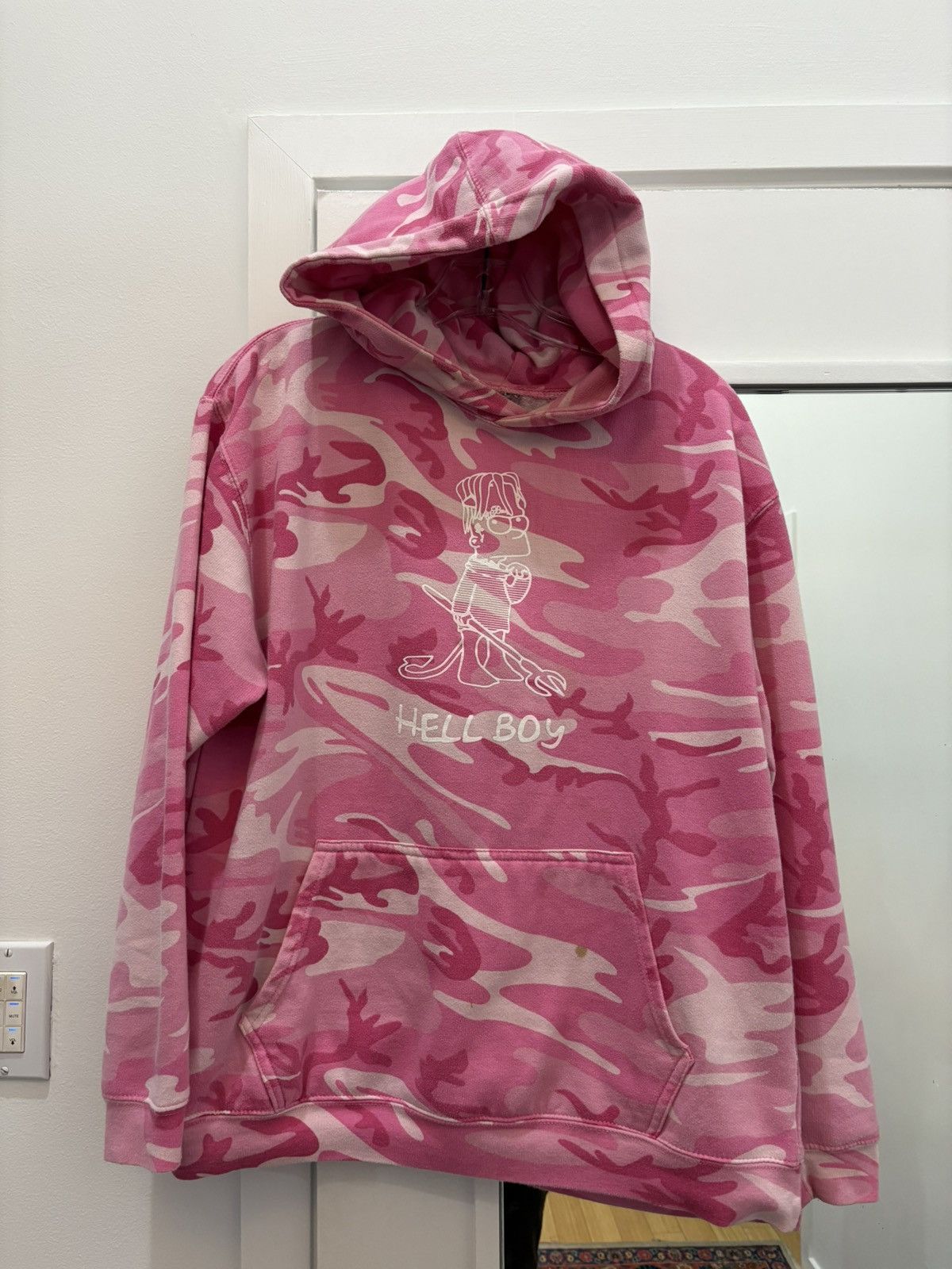 Superrradical Lil peep hell boy superrradical camo hoodie Size US M / EU 48-50 / 2 - 1 Thumbnail