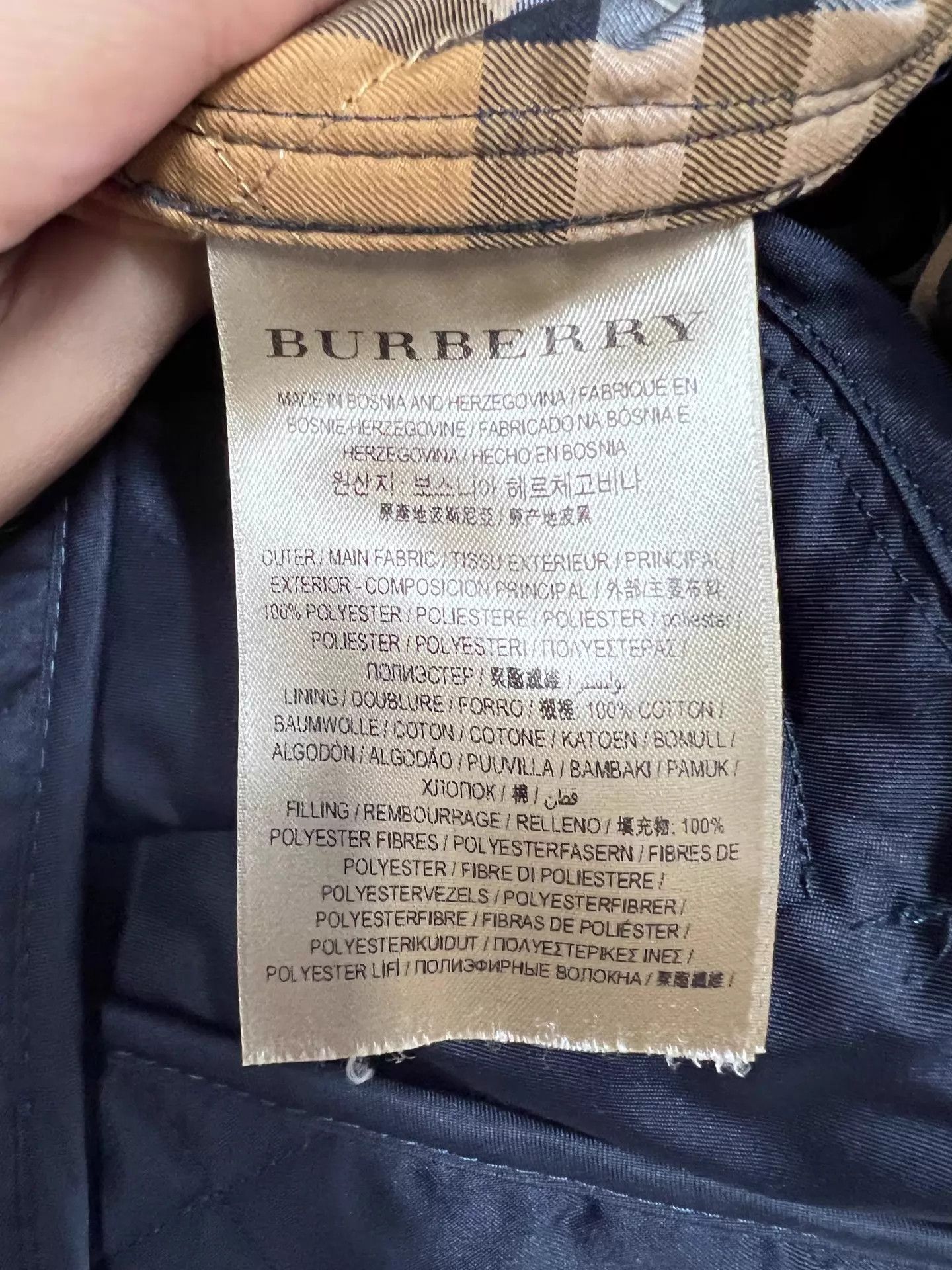 Burberry Burberry diamond quilted classic check M jacket Size M / US 6-8 / IT 42-44 - 6 Thumbnail
