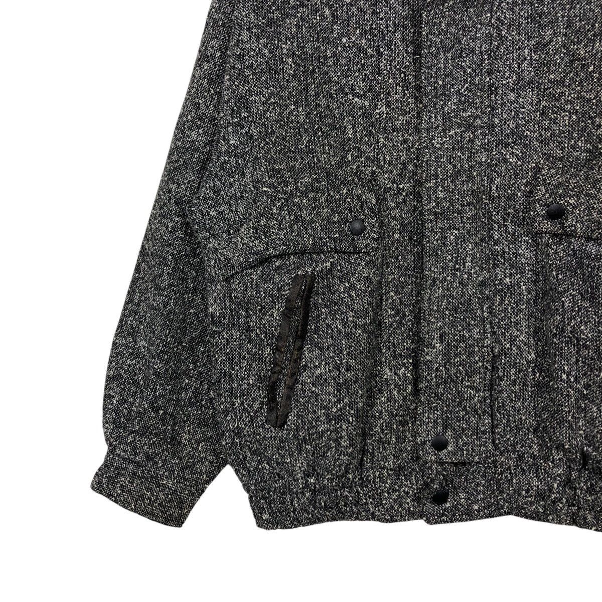 Japanese Brand Vintage Chunky Tweed Flight Jacket Rugged Workwear Aesthetic Size US M / EU 48-50 / 2 - 5 Thumbnail
