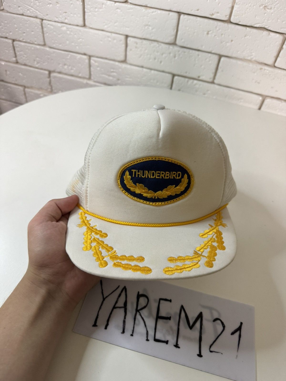 Other Thunderbird vintage cap hat Size ONE SIZE - 2 Thumbnail