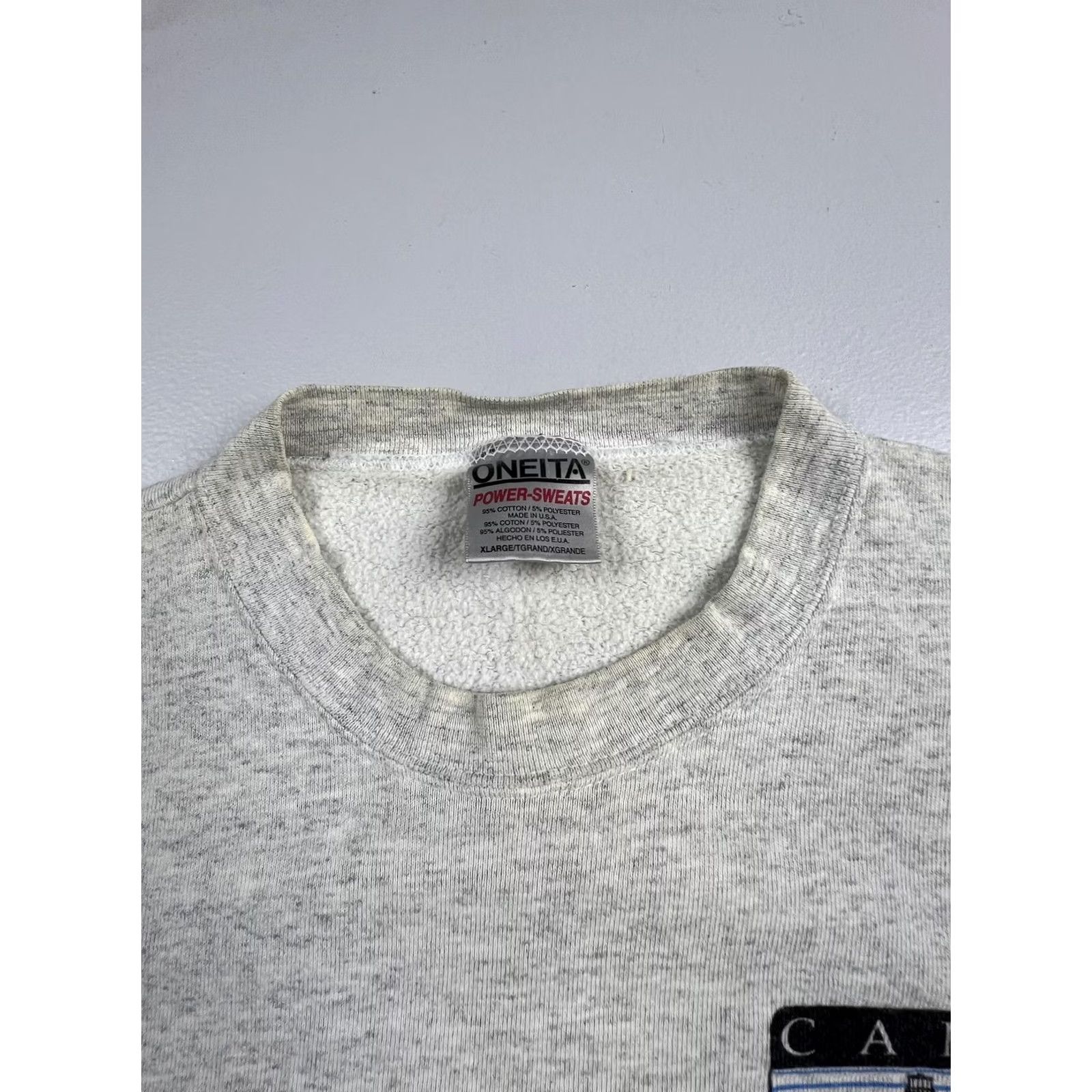 Vintage VINTAGE Oneita Sweatshirt Mens XL Camp Hatteras Lighthouse Graphic USA Size US XL / EU 56 / 4 - 5 Thumbnail