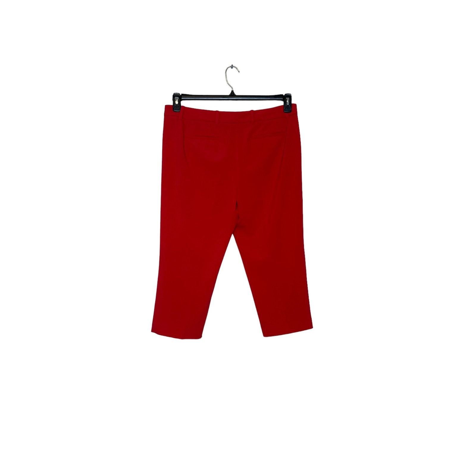 Calvin Klein Calvin Klein vibrant red capri casual pants size 12 Size 34" / US 12 / IT 48 - 5 Thumbnail