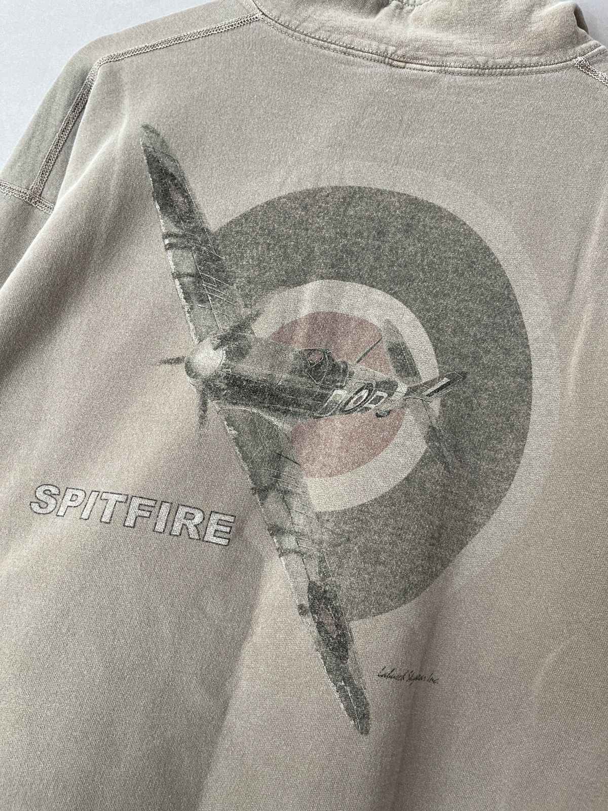 Spitfire Labusch Skywear Inc. Spitfire Vintage Faded Zip Pullover Size US XXL / EU 58 / 5 - 15 Thumbnail