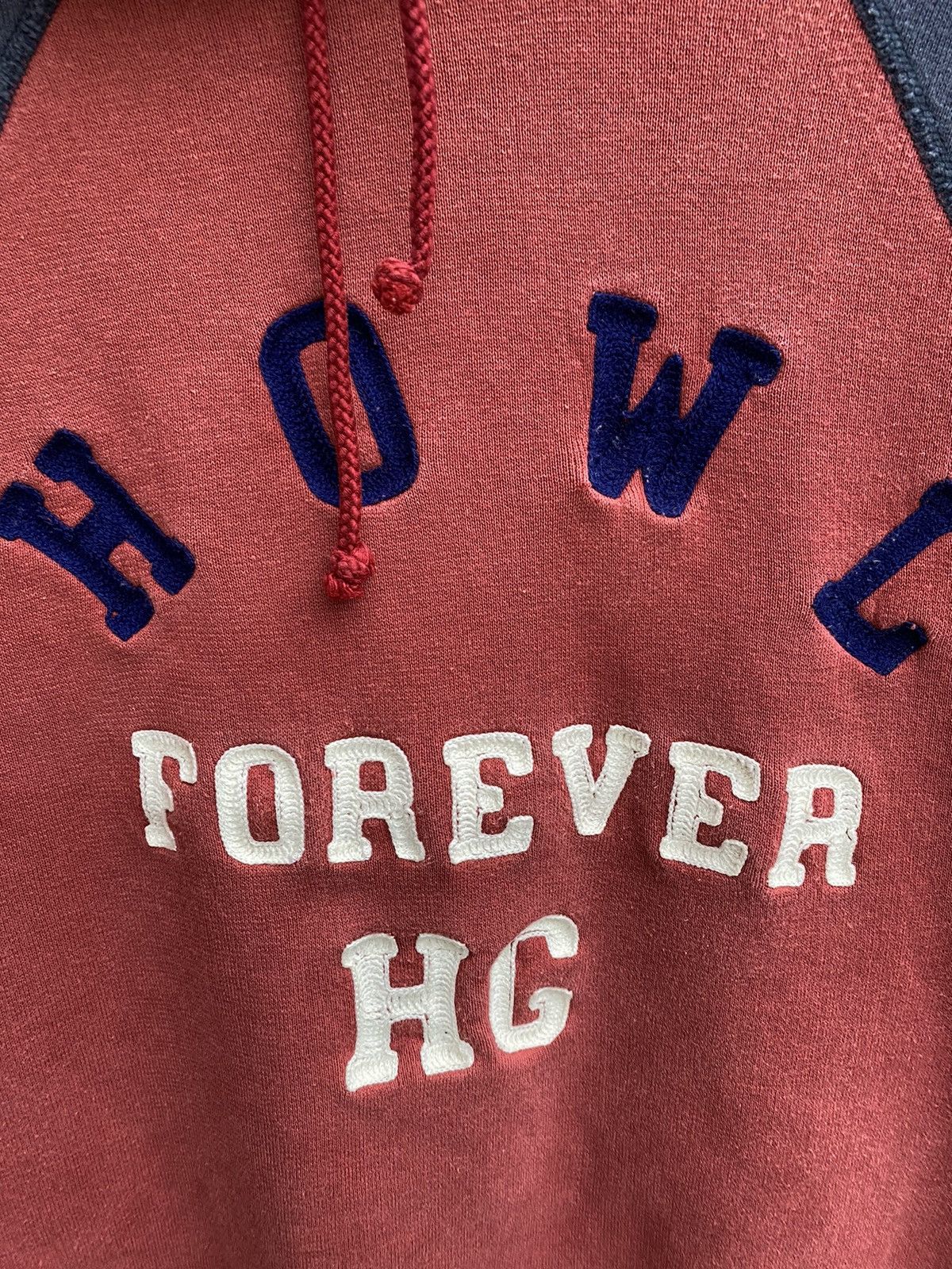 Hysteric Glamour 1990s HG Howl raglan hoodie Size US S / EU 44-46 / 1 - 6 Thumbnail