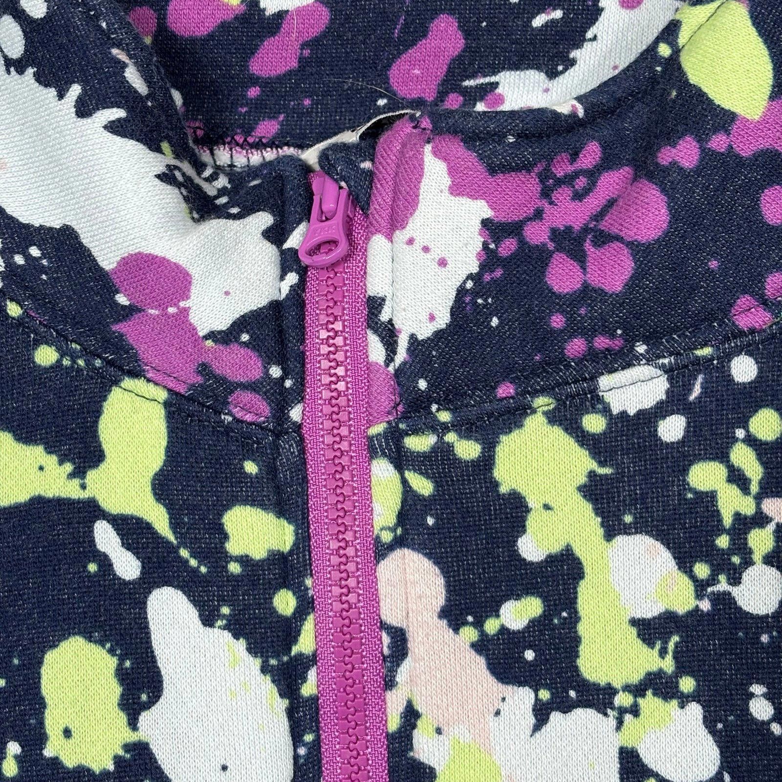 Other DSG Splatter Print Half-Zip Sweatshirt Girls XL Size XL / US 12-14 / IT 48-50 - 4 Thumbnail