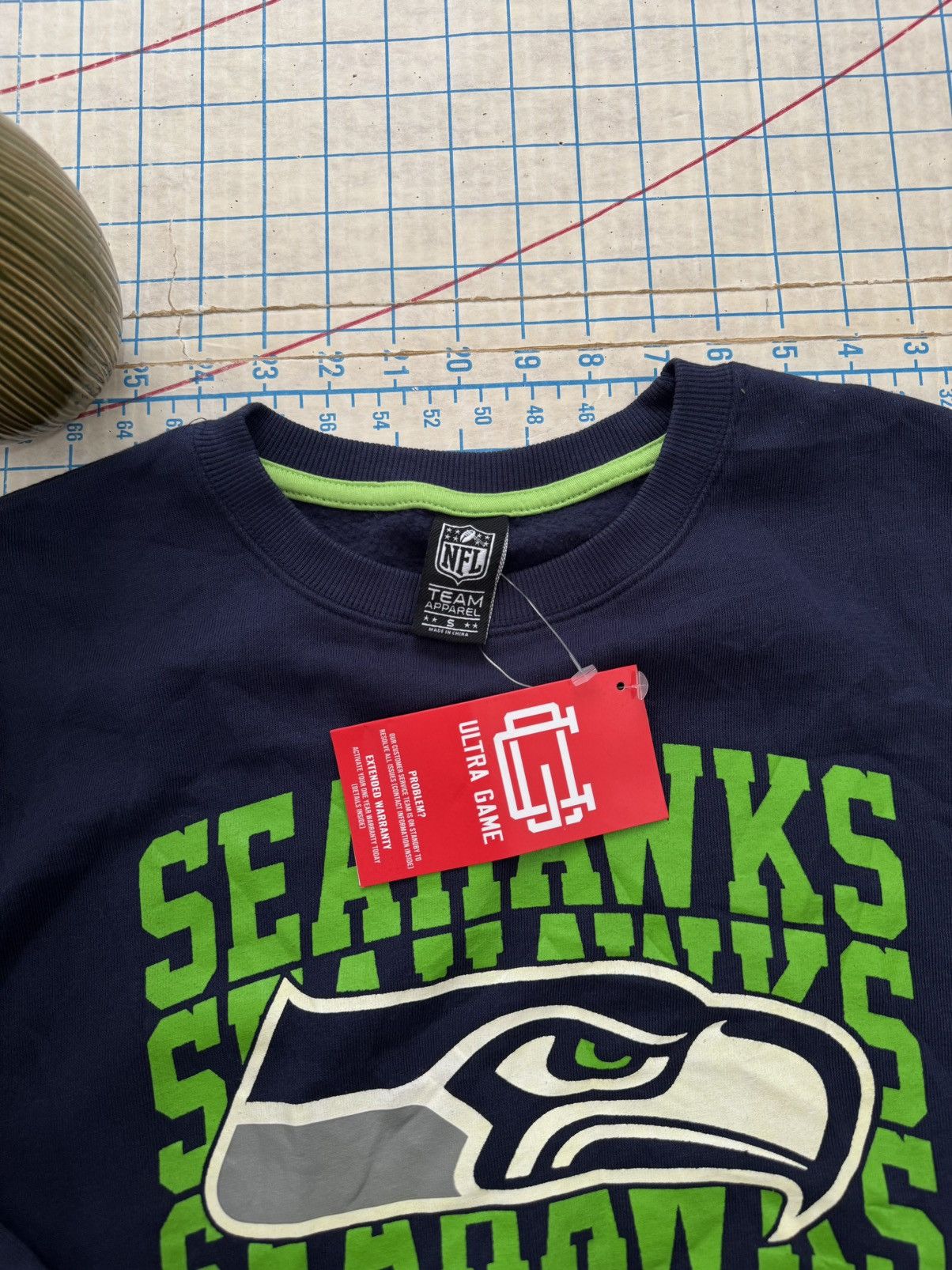 NFL NWT NFL Team Apparel Seattle Seahawks Crewneck Sweater Small Size US S / EU 44-46 / 1 - 8 Thumbnail