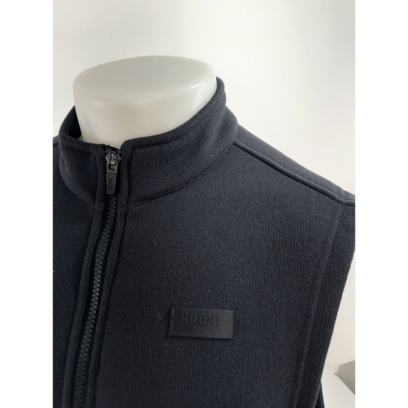 Rhone Rhone Vest Fleece Lined Full Zip Mens L Black Size US L / EU 52-54 / 3 - 3 Thumbnail