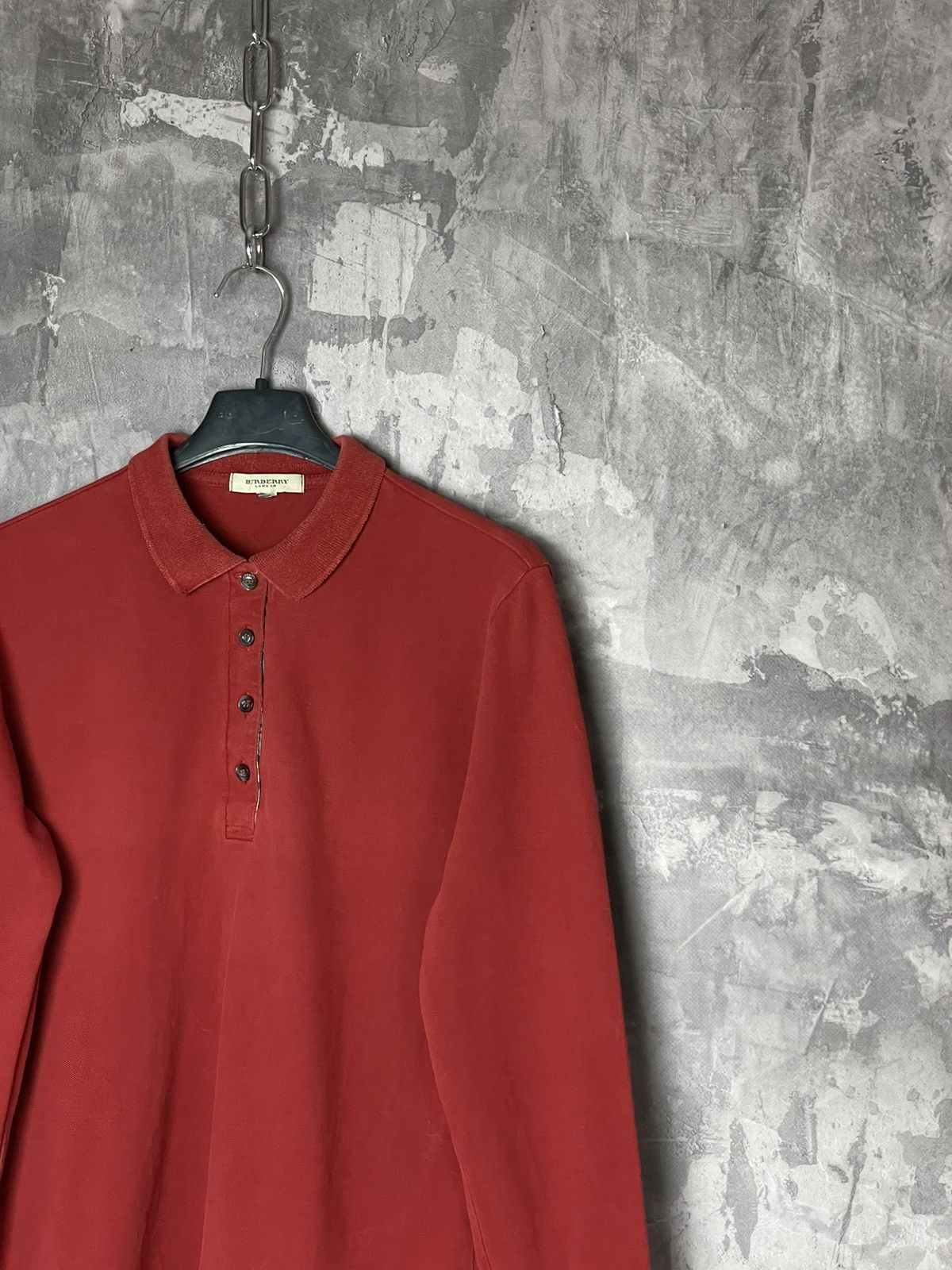 Burberry × Vintage Burberry Nova check Long Sleeve Tshirt Size US M / EU 48-50 / 2 - 3 Thumbnail