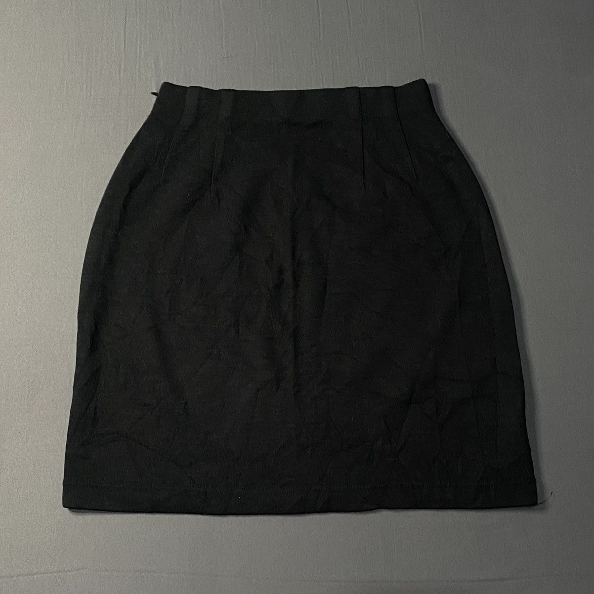Issey Miyake Vintage IS Issey Miyake Black Skirt Size 27" / US 4 / IT 40 - 2 Thumbnail