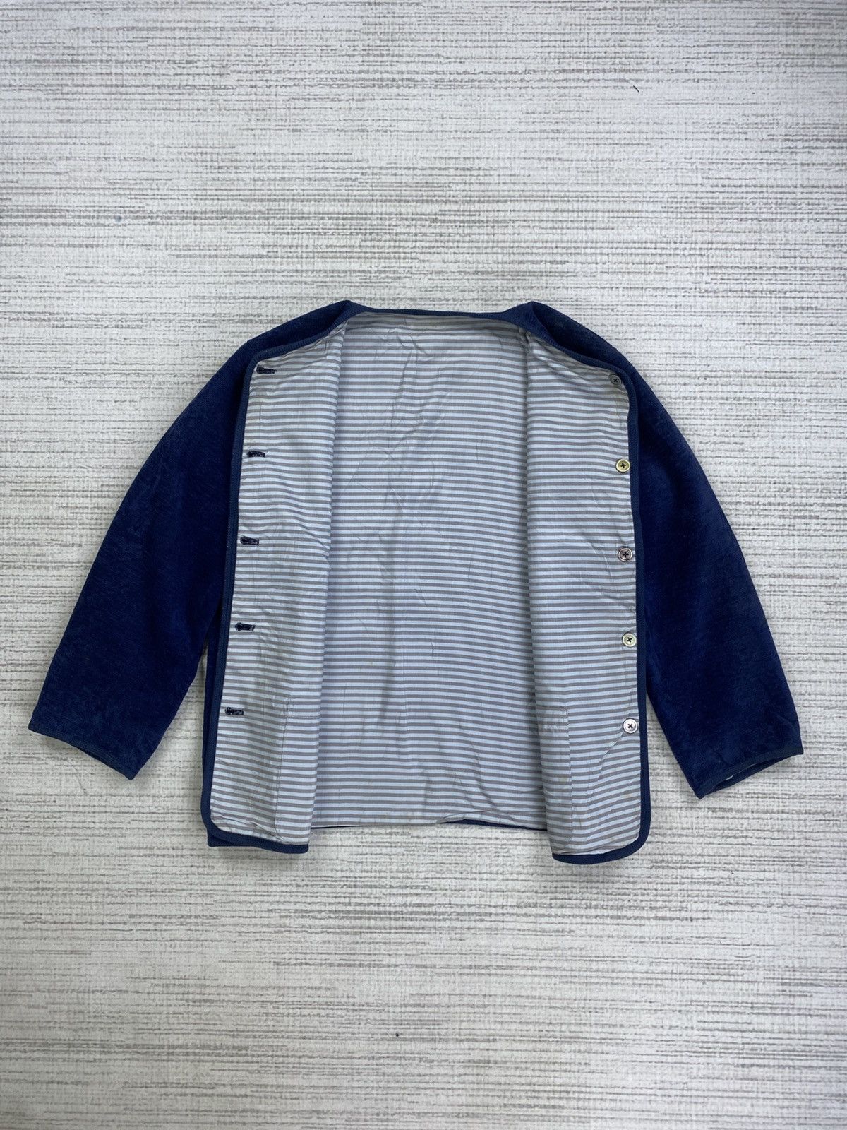 Valentino × Vintage Vintage Valentino Italy Reversible Striped Jacket Size US S / EU 44-46 / 1 - 6 Thumbnail