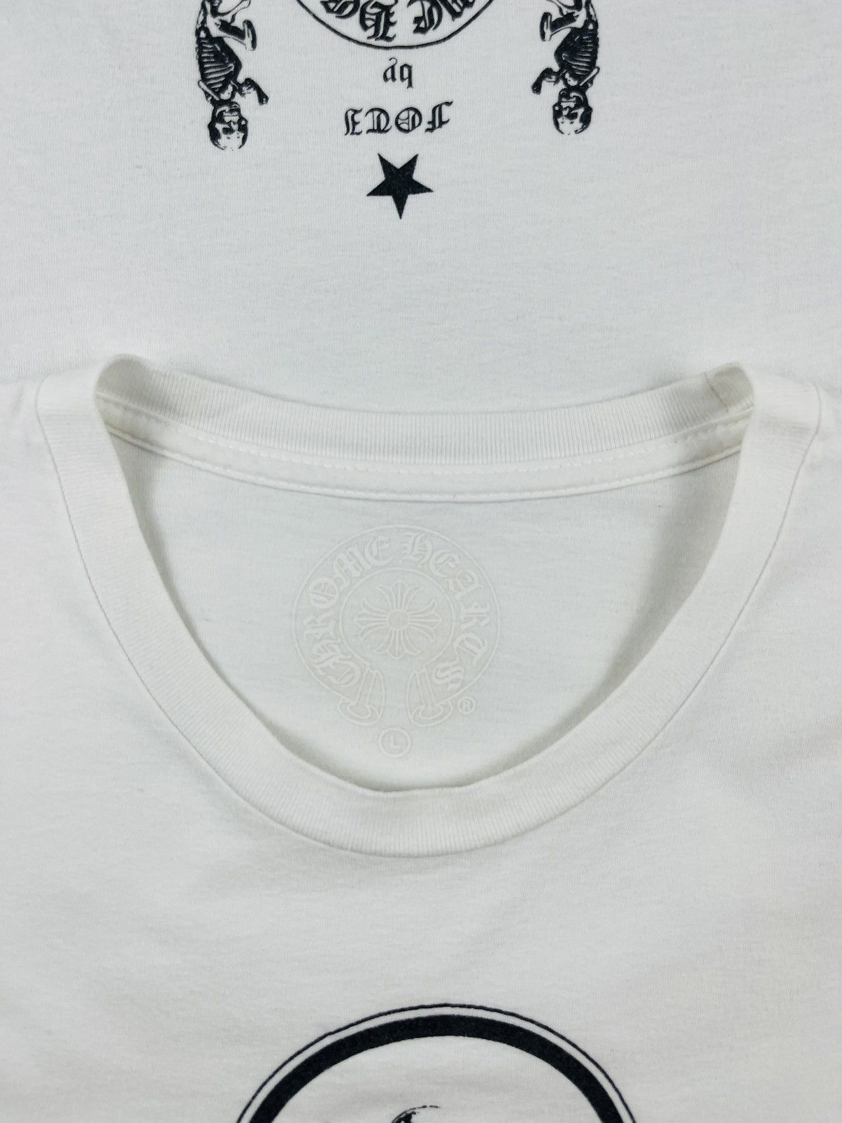 Chrome Hearts Chrome Hearts Foti Skippy Keyhole Tshirt Size US L / EU 52-54 / 3 - 5 Thumbnail