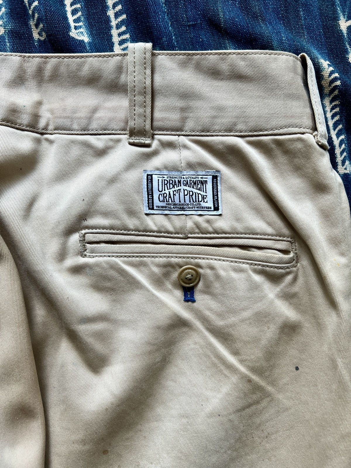 Neighborhood Neighborhood Archive FW12 Dirty Painting Chino Pants Size US 30 / EU 46 - 8 Thumbnail