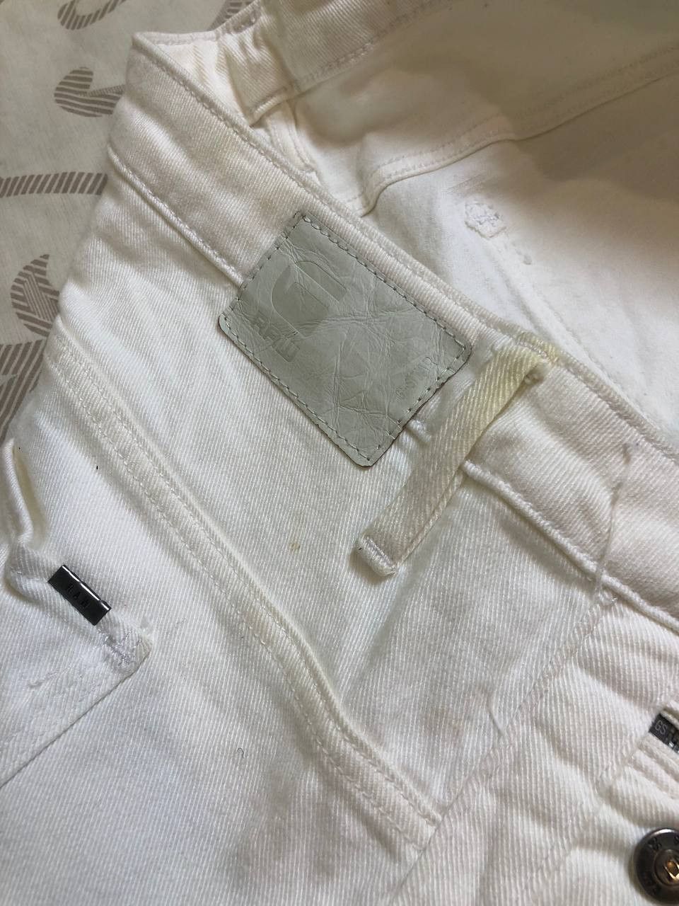 G-Star G-STAR RAW Slim Distressed 100% Cotton Denim Men Jeans Size US 30 / EU 46 - 15 Thumbnail