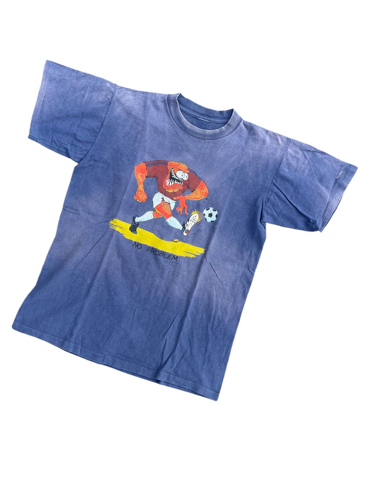 Vintage 1980’s Vintage Rare Ed “big daddy “ Roth Soccer t-shirts Tee Size US L / EU 52-54 / 3 - 2 Thumbnail