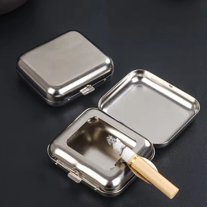 Vintage Mini Portable Cigarette Ashtray Size ONE SIZE - 1 Thumbnail