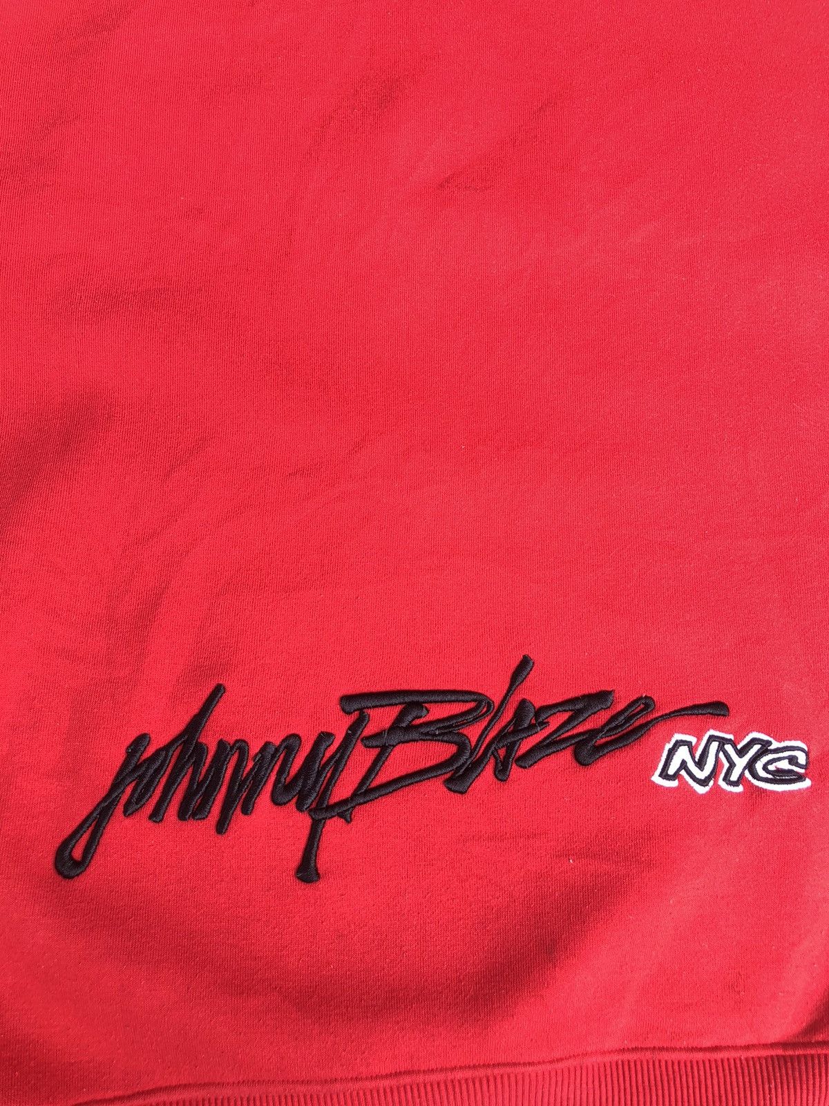 Vintage Johnny Blaze Embroidered Swearshirt Hoodie Size US L / EU 52-54 / 3 - 6 Thumbnail