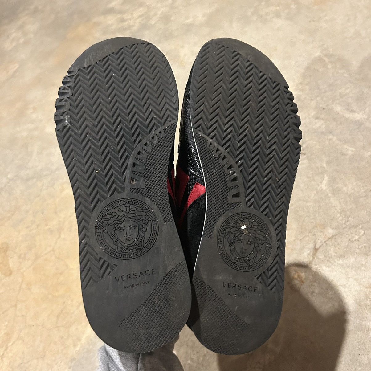 Designer × Versace Versace Greek Key Contrast Running Shoes US 8.5 Size US 8.5 / EU 41-42 - 7 Thumbnail