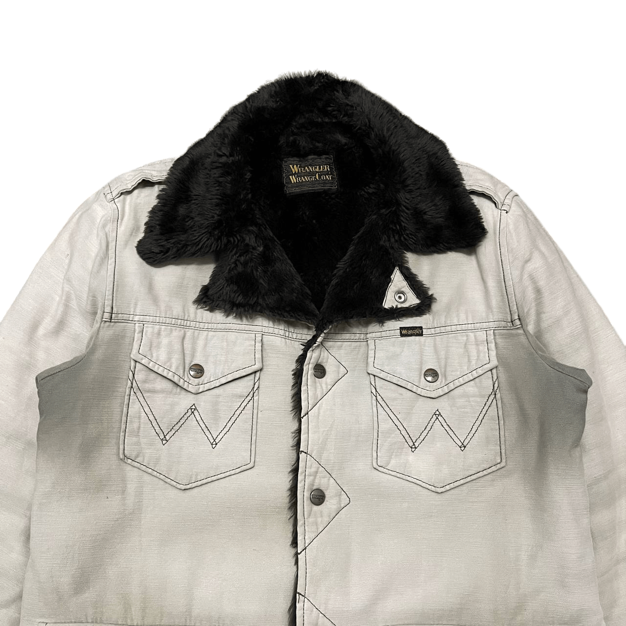 Wrangler Vintage Wrangler Wenger Coat Shearling Jacket Size US L / EU 52-54 / 3 - 2 Thumbnail