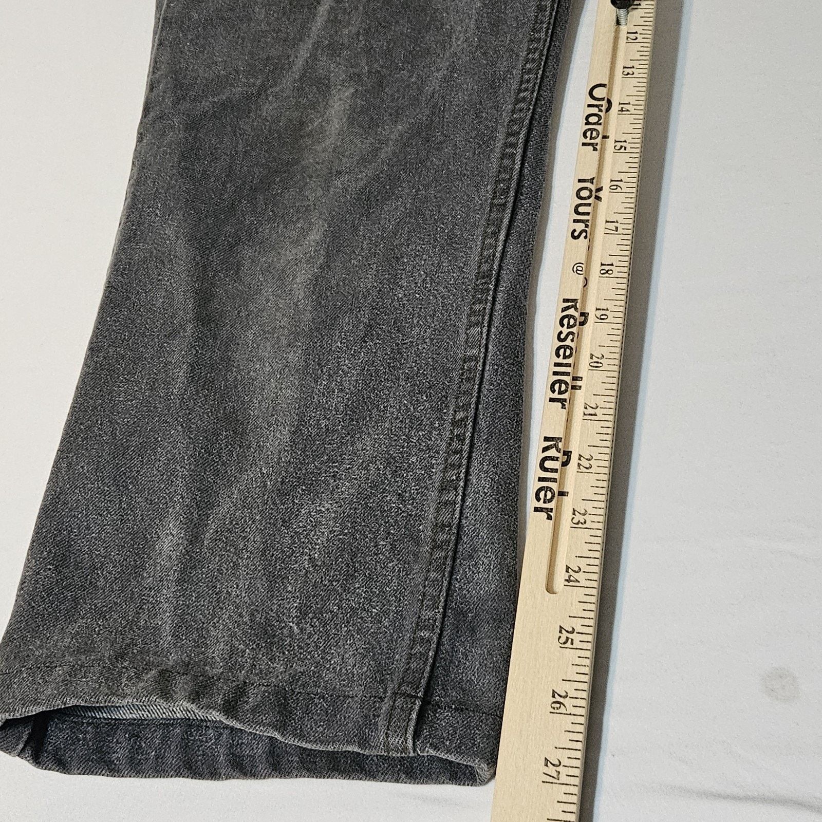 Levi's Vintage ORANGE TAG Levi’s 509 Black USA W32 X L27 Faded Size US 32 / EU 48 - 9 Thumbnail
