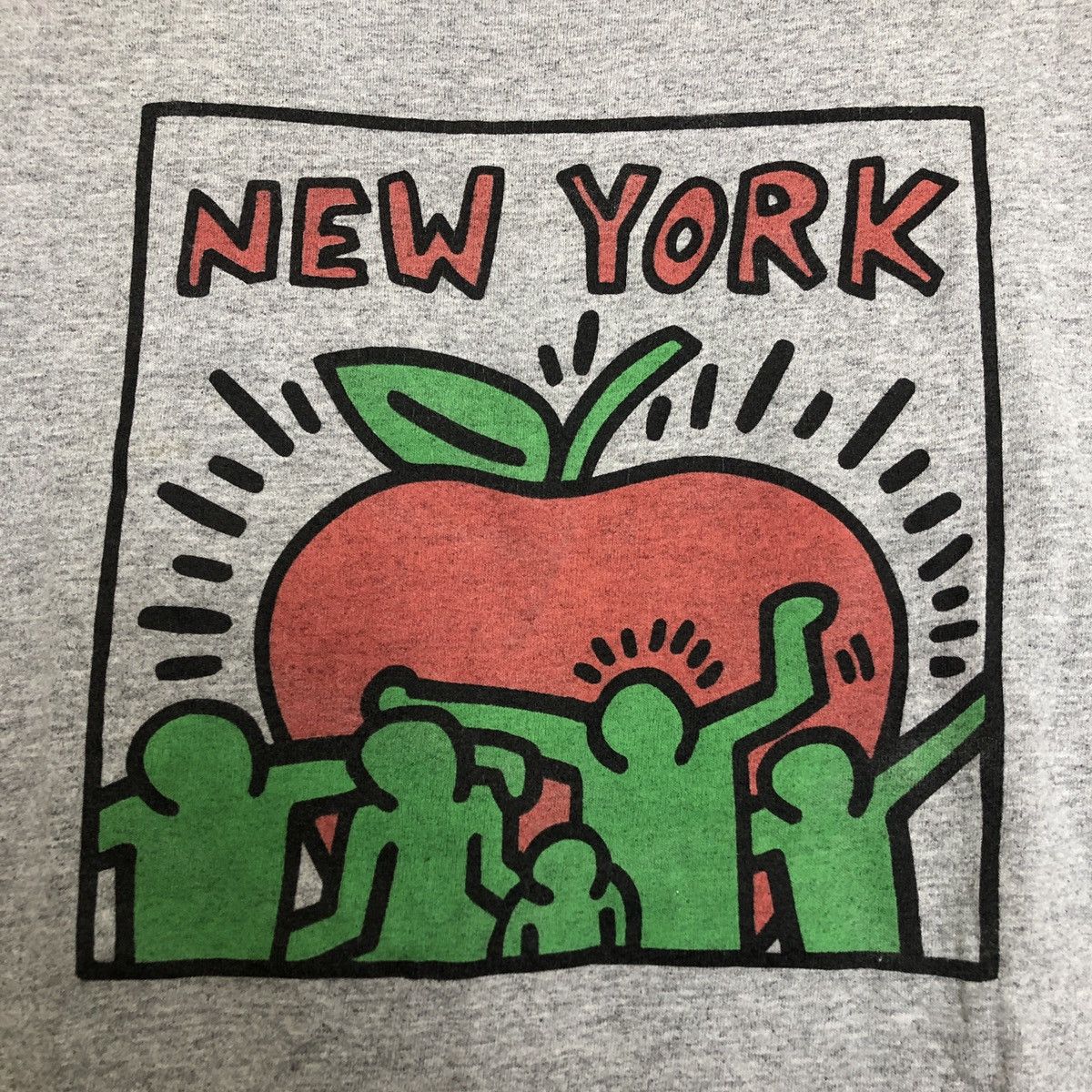 Keith Haring × Vintage Vintage Keith Haring New York T-Shirt Size US M / EU 48-50 / 2 - 2 Thumbnail