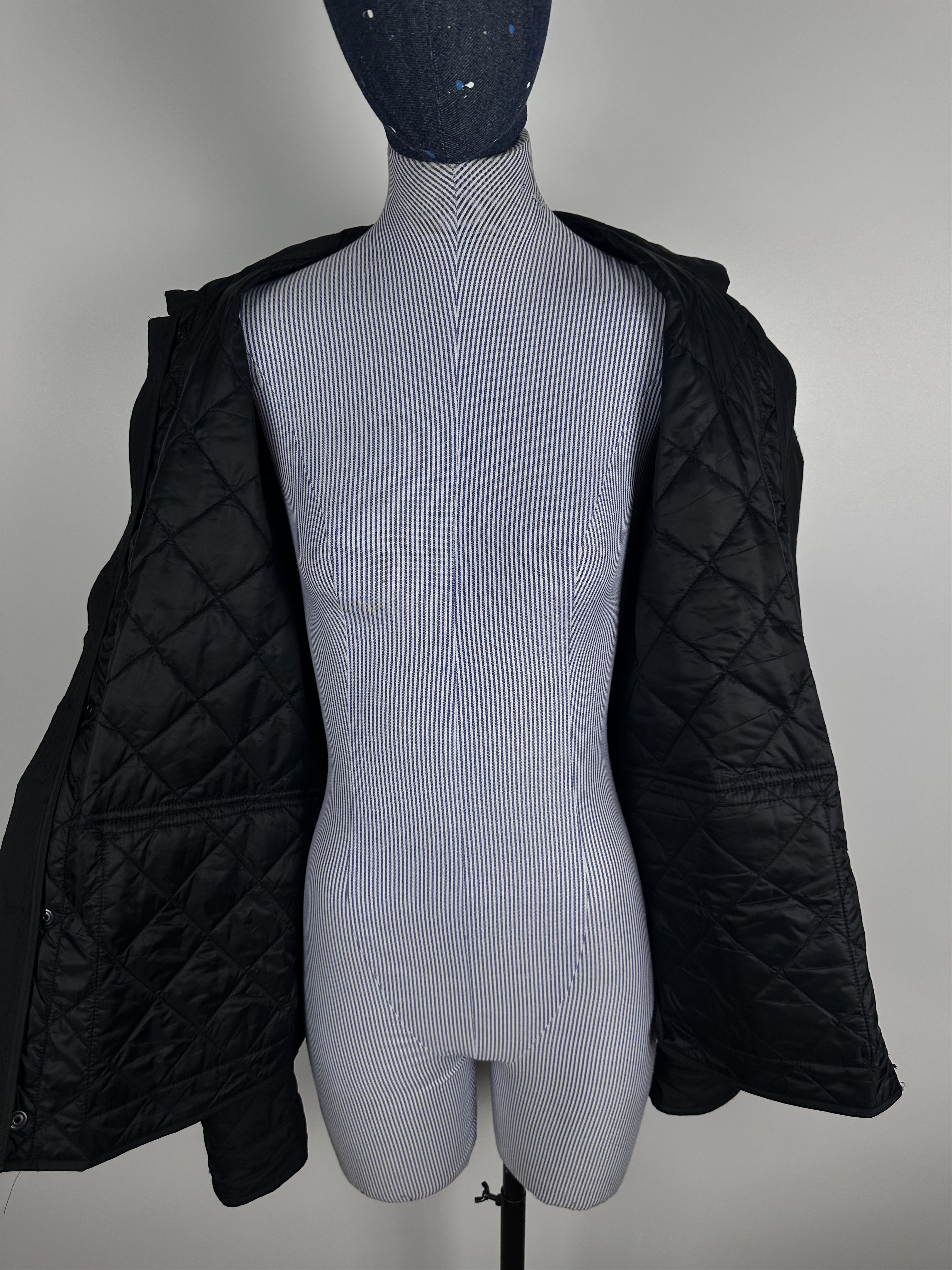 Polo Ralph Lauren Polo Ralph Lauren Womens Quilted Jacket Snap Button Black Size M / US 6-8 / IT 42-44 - 8 Thumbnail