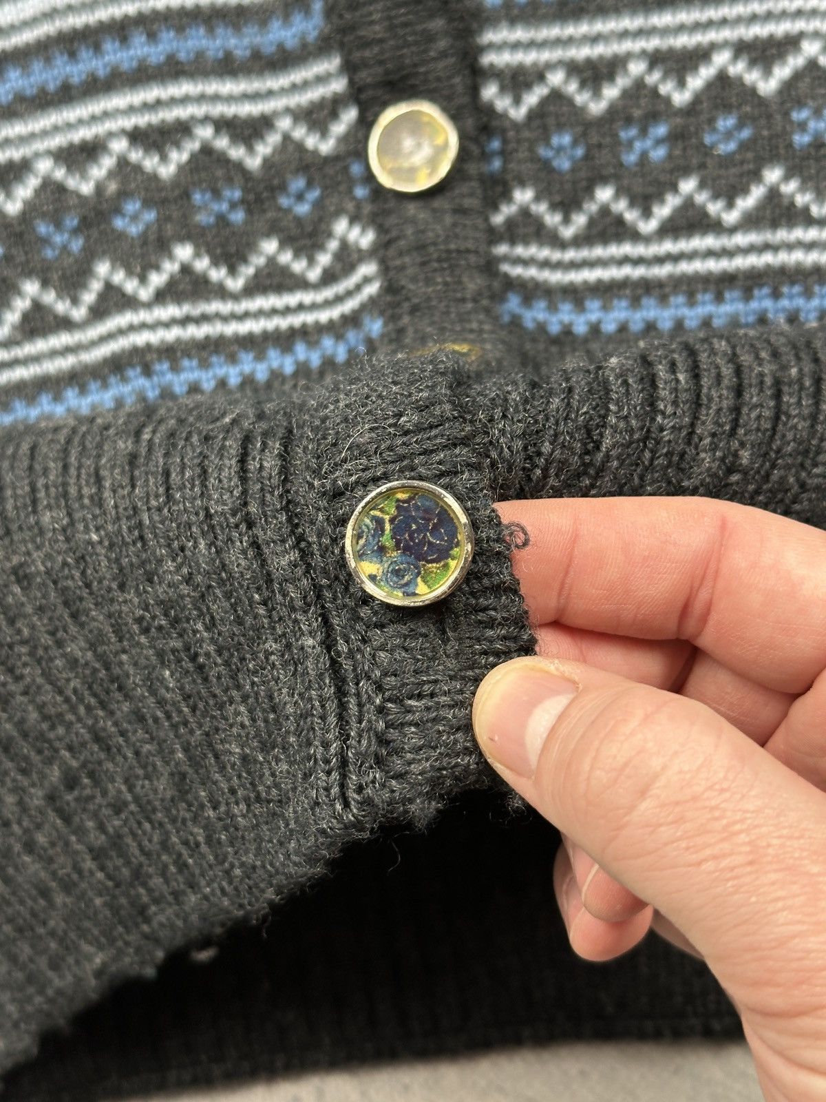 Dale Of Norway Dale Of Norway Vintage Nordic Knit Wool Cardigan Shawl Colar Size M / US 6-8 / IT 42-44 - 13 Thumbnail