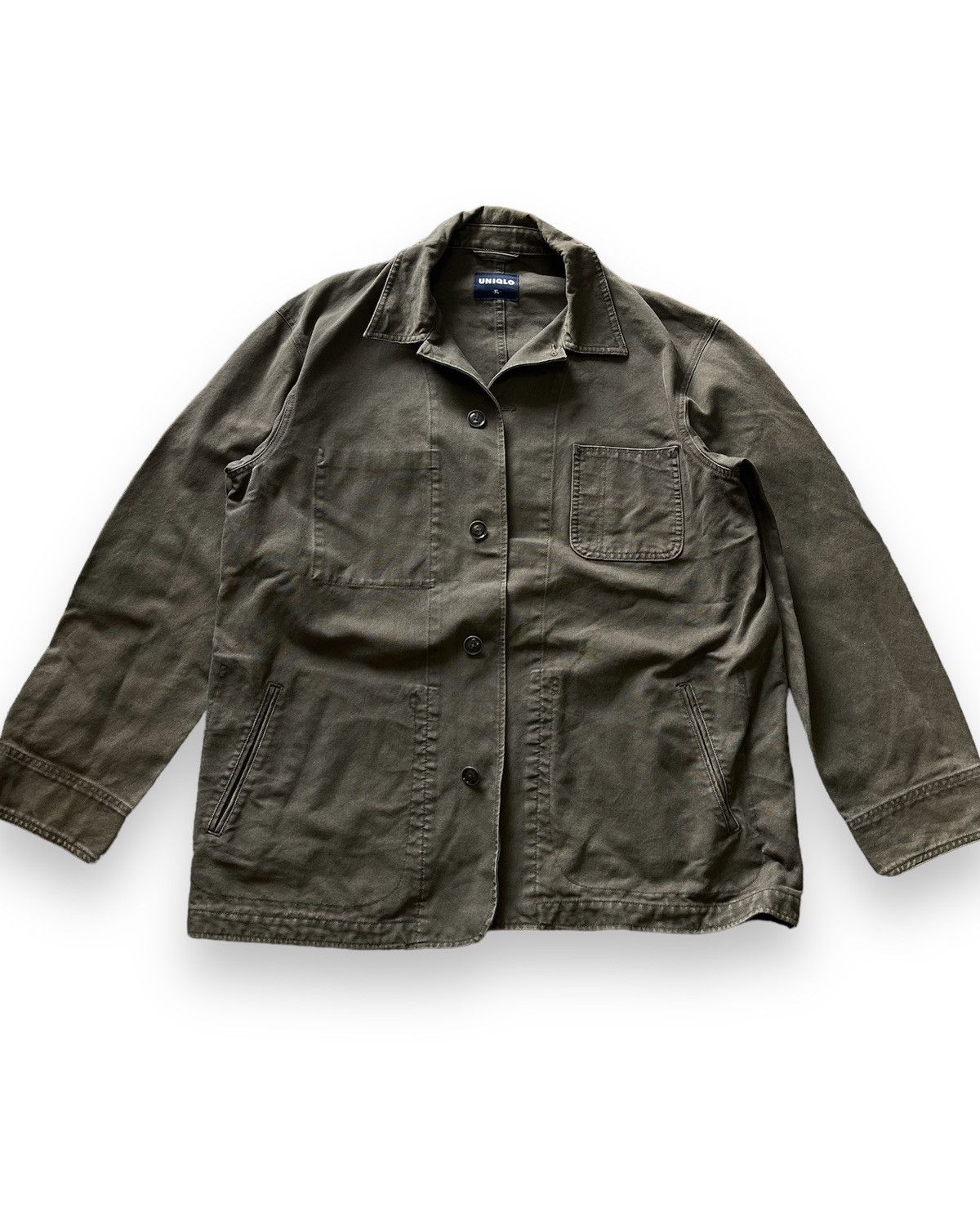 image of Uniqlo Chore Jacket Japan Size XL in Dark Brown, Men's