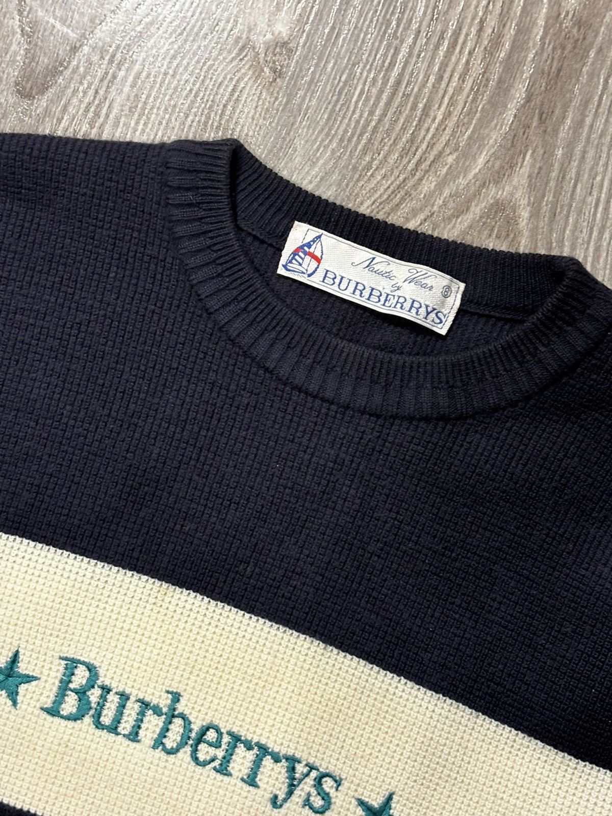 Burberry Burberry Nautic Knitwear Sweater vintage Size US M / EU 48-50 / 2 - 3 Thumbnail