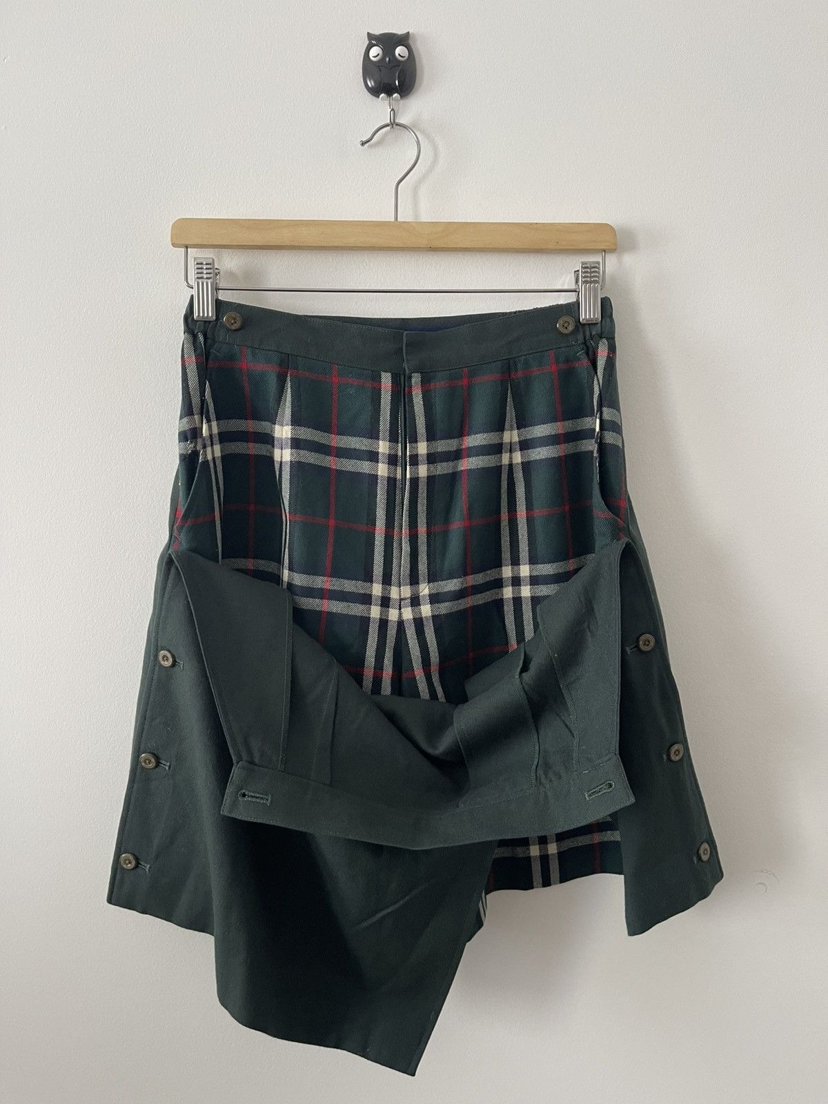 Burberry Prorsum Rare Vintage BURBERRYS 2 Ways Short Pant Skirt Size 28" / US 6 / IT 42 - 4 Thumbnail