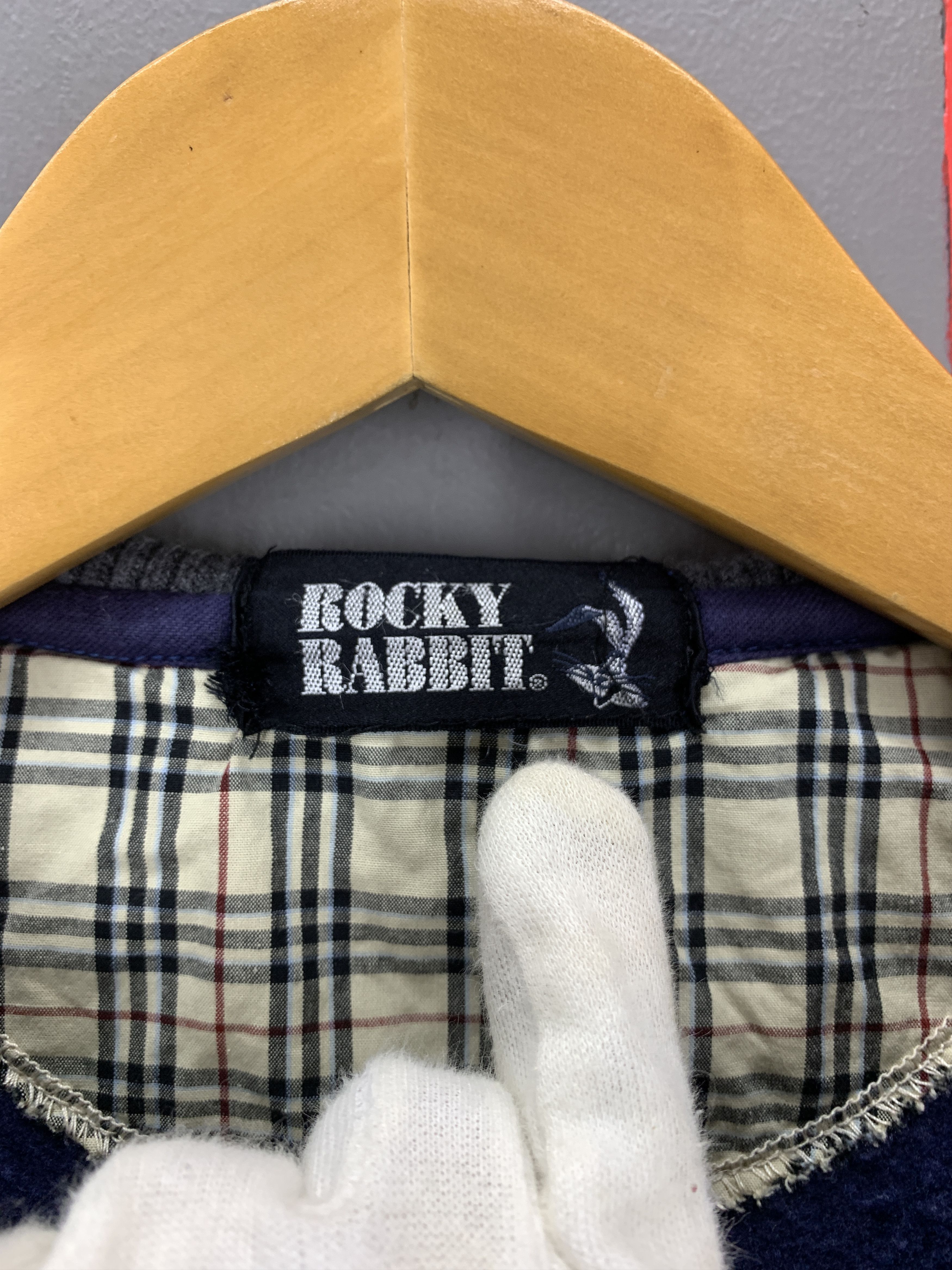 Other ROCKY RABBIT HOLLYWOOD USA Polo Sweatshirt #2114/17 Size US L / EU 52-54 / 3 - 5 Thumbnail