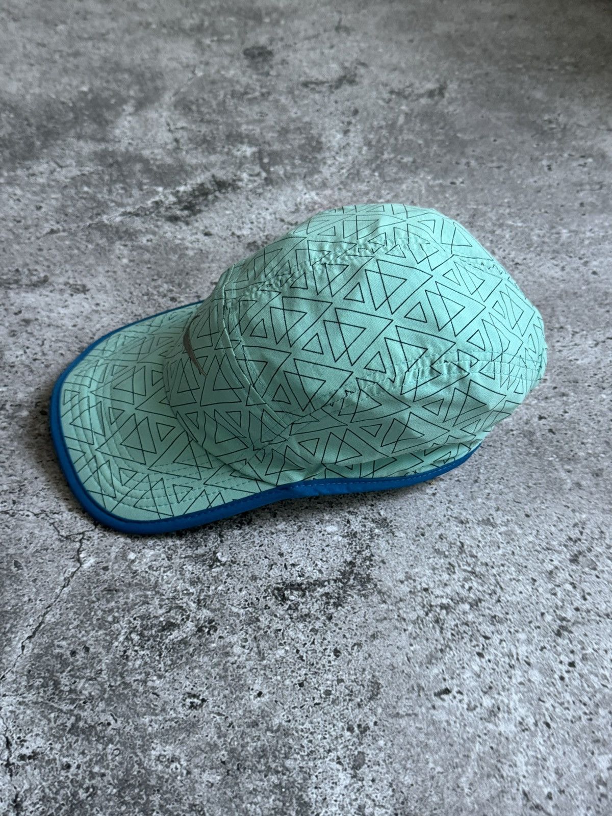 Nike × Vintage Vintage Nike blue 5 panel cap hats Size ONE SIZE - 5 Thumbnail