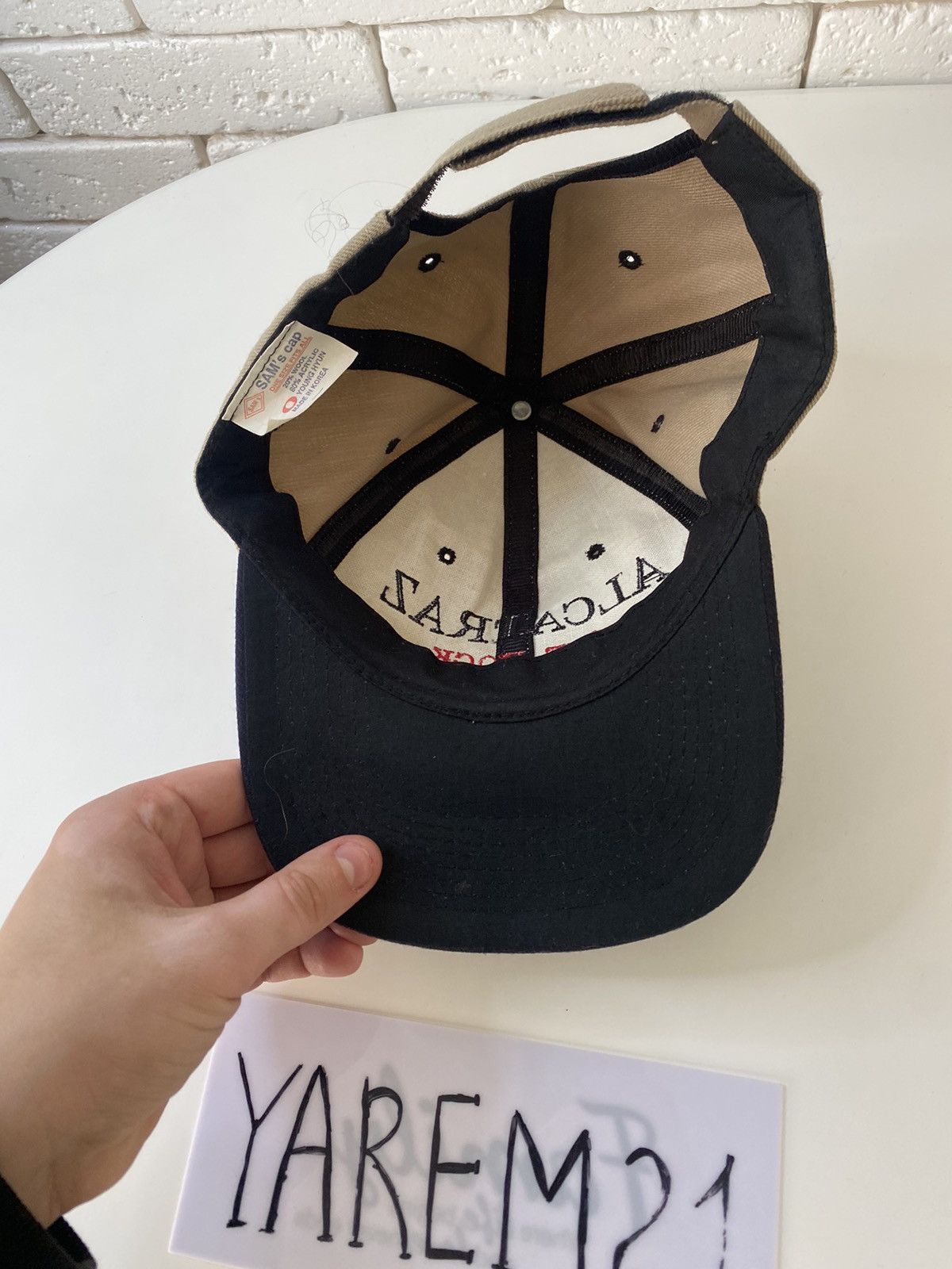 Vintage Alcatraz The Rock vintage cap hat Size ONE SIZE - 4 Thumbnail