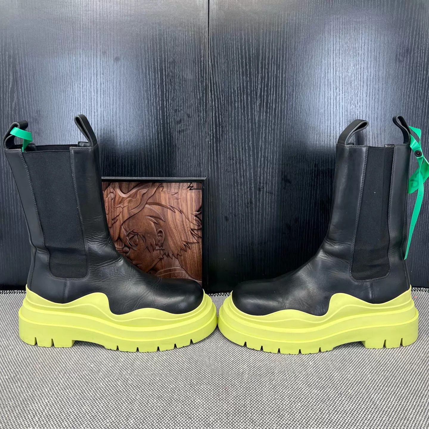 Bottega Veneta bv Chelsea boots Avocado Green size 38 with box Size US 7.5 / IT 37.5 - 2 Thumbnail