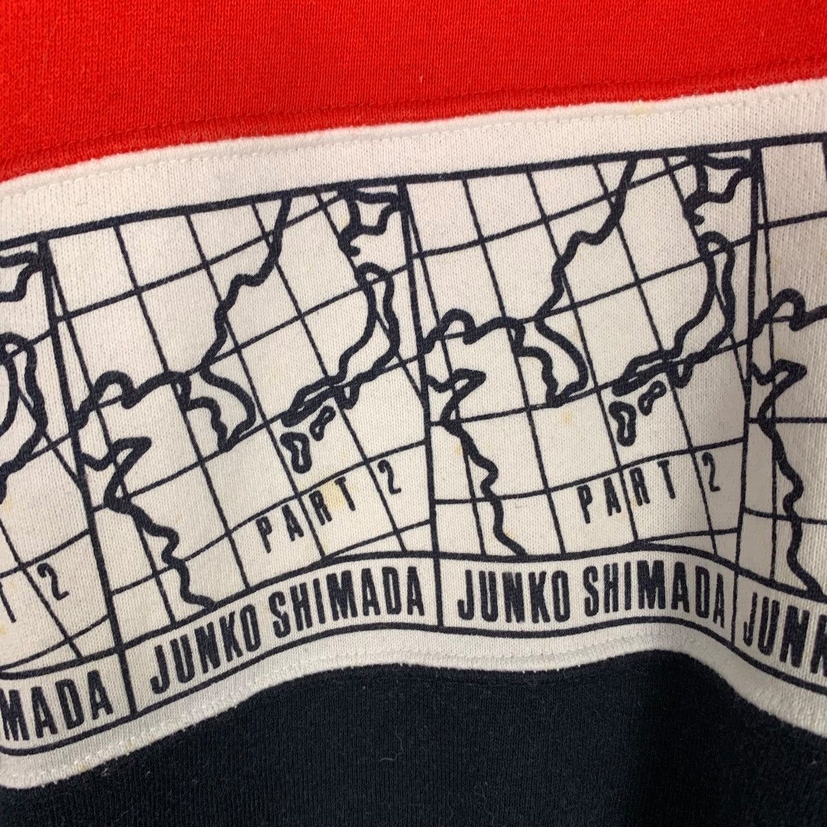 Junko Shimada 90’s JUNKO SHIMADA Colorblock Crewneck Sweatshirt #3631-C166 Size US M / EU 48-50 / 2 - 5 Thumbnail
