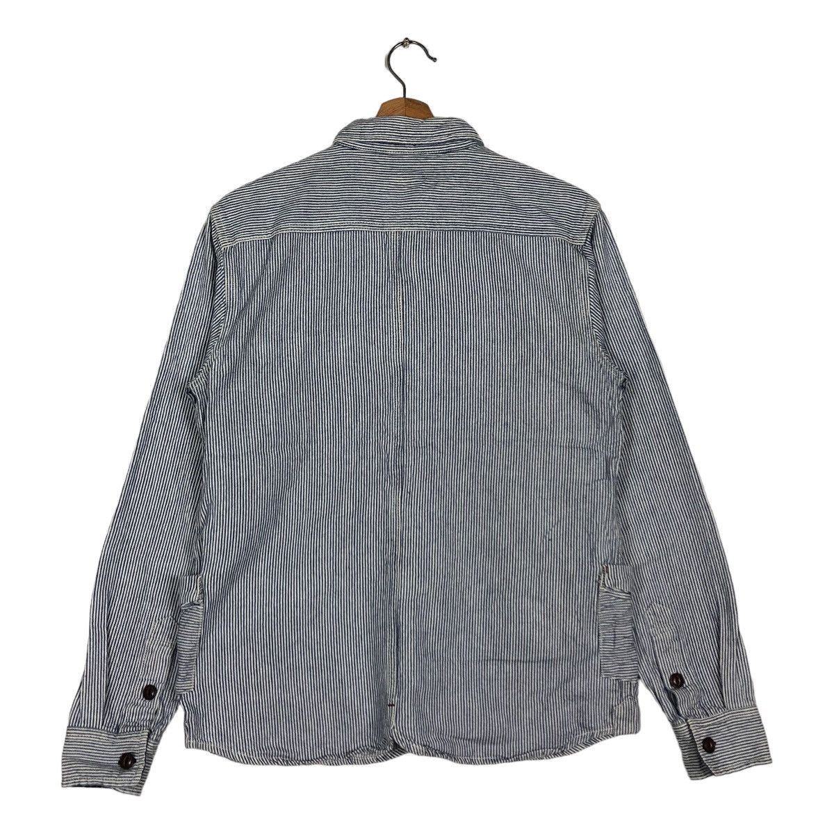 Japanese Brand 🔥90’s HIKORY CHORE JACKET READYNOF WORK INSPIRE KAPITAL Size US M / EU 48-50 / 2 - 8 Thumbnail