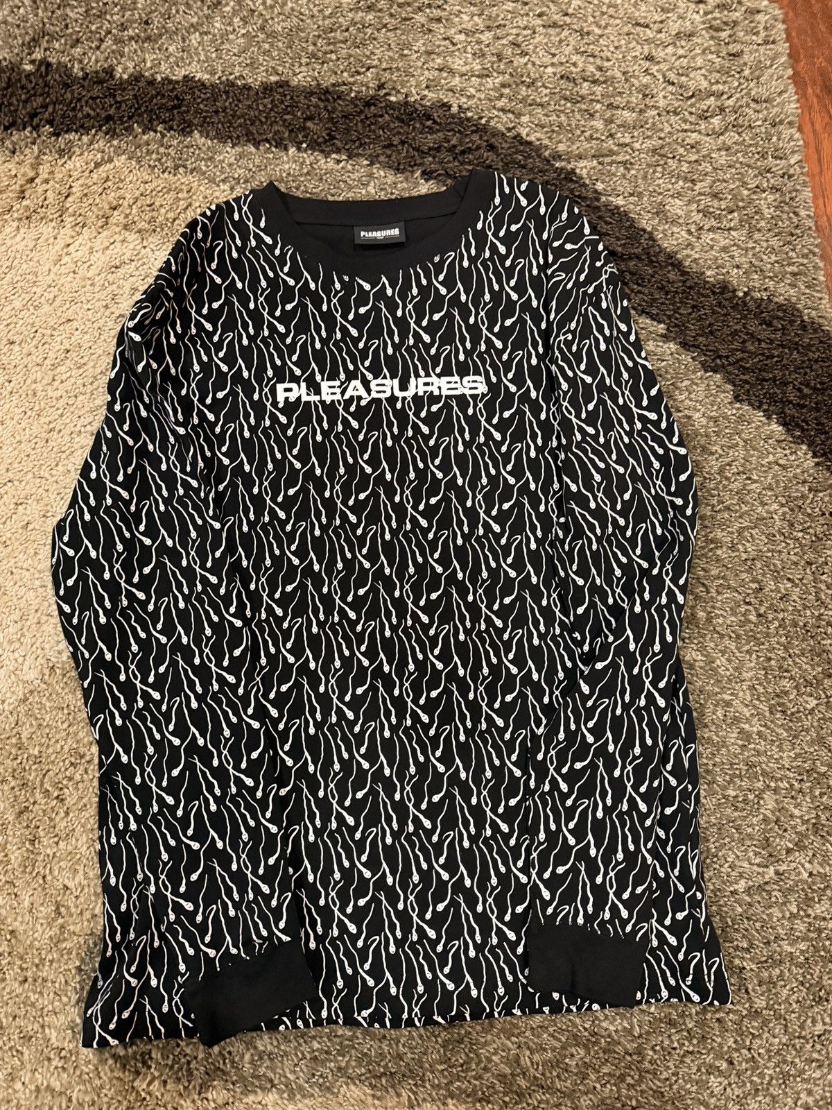 Pleasures Pleasures Sperm Sweater Size US L / EU 52-54 / 3 - 1 Thumbnail