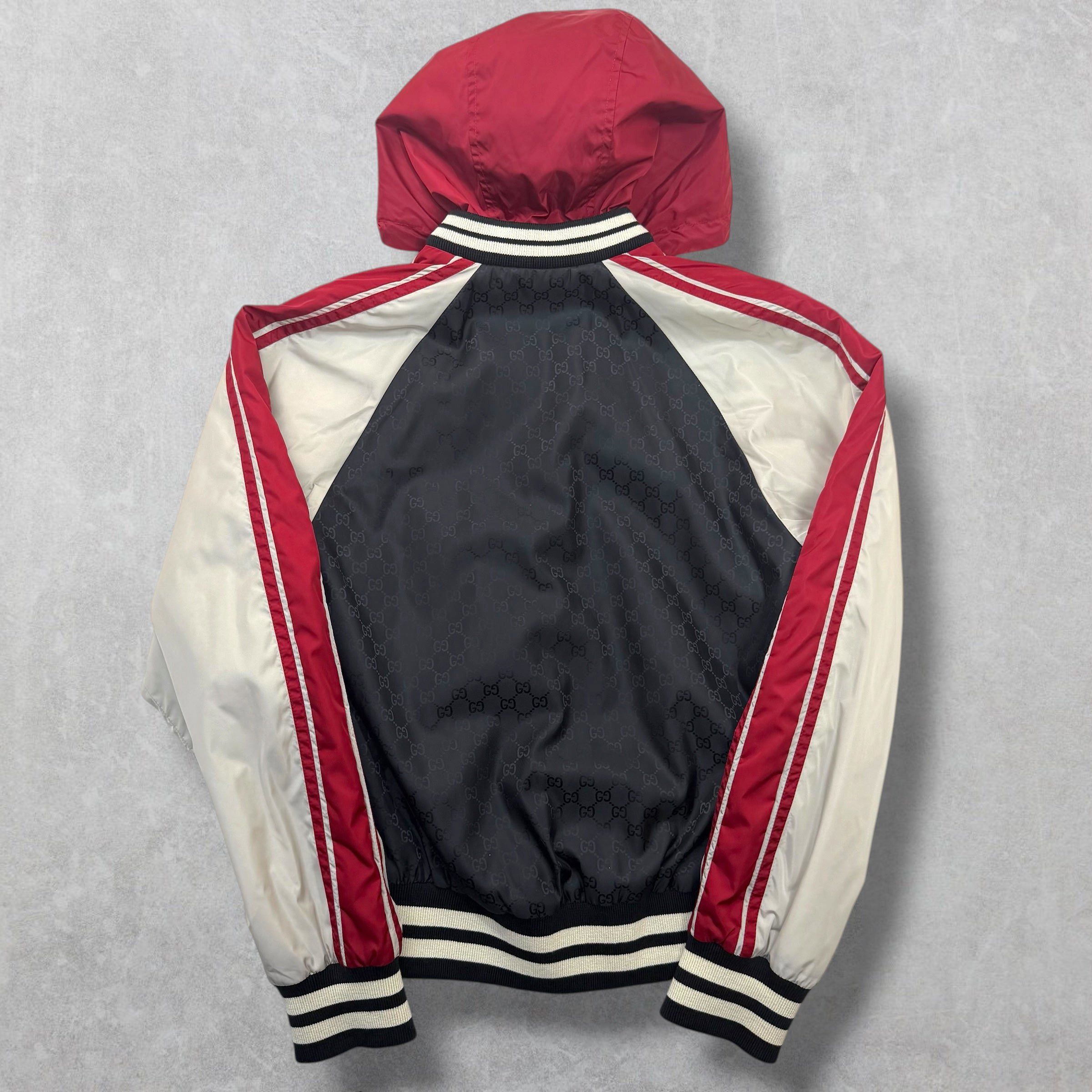 Gucci Gucci Jaquard GG Supreme Windbreaker Bomber 44 (XS) Size US XS / EU 42 / 0 - 3 Thumbnail