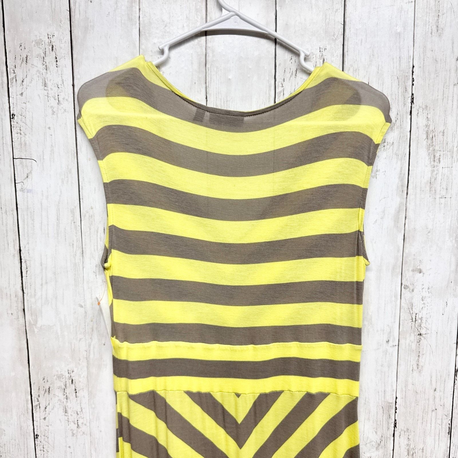 Apt. 9 Apt. 9 Dress Sz Medium Chevron Stripe V-Neck Sleeveless Maxi Size M / US 6-8 / IT 42-44 - 4 Thumbnail
