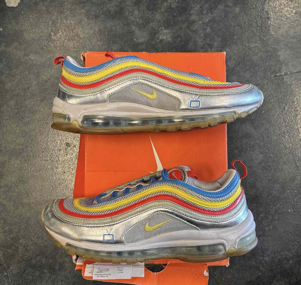 Nike Nike Air Max 97 Finish Line 25th Anniversary Size US 11 / EU 44 - 1 Thumbnail
